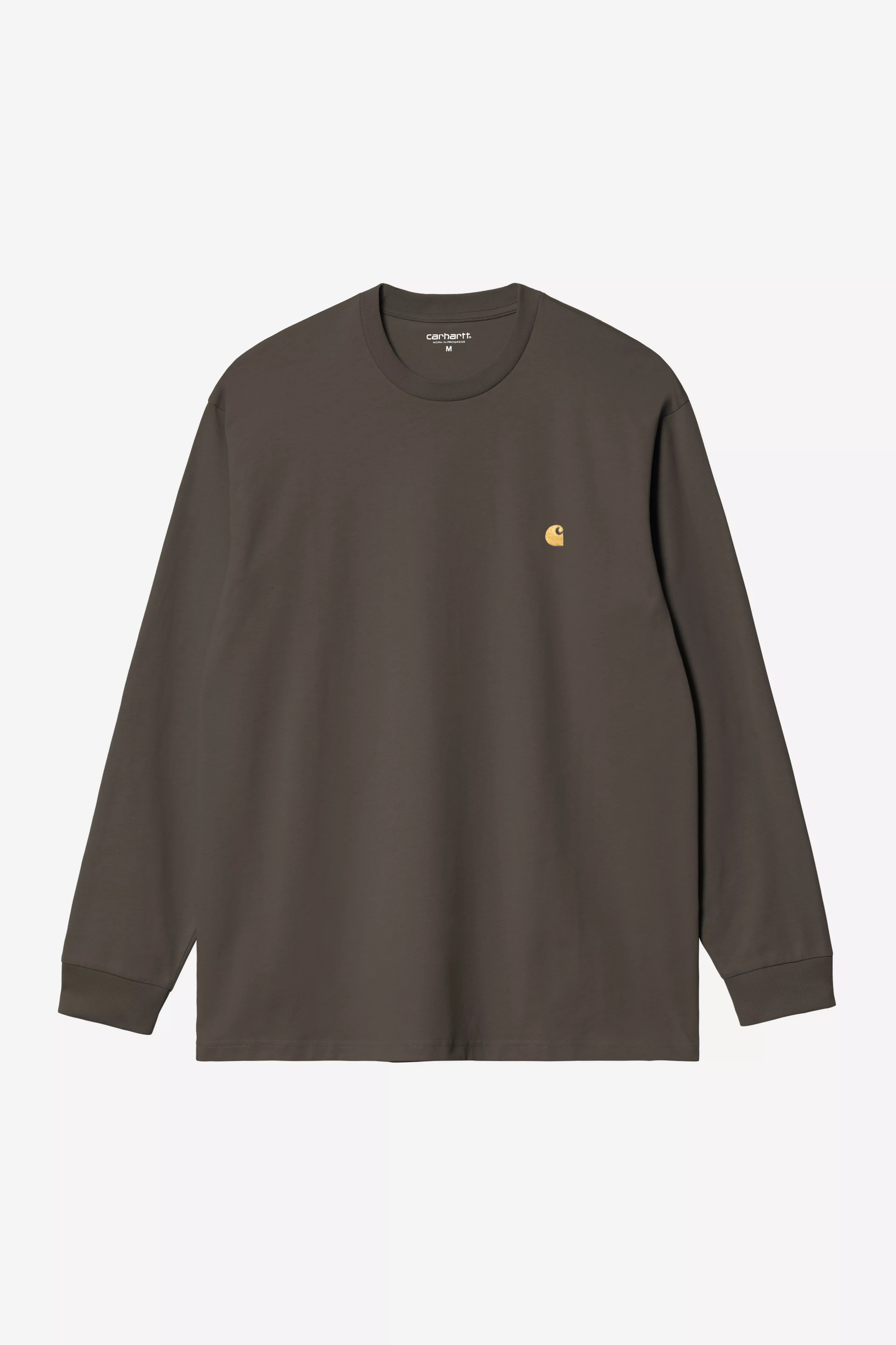 Carhartt L/S Chase T-Shirt - Shungite / Gold