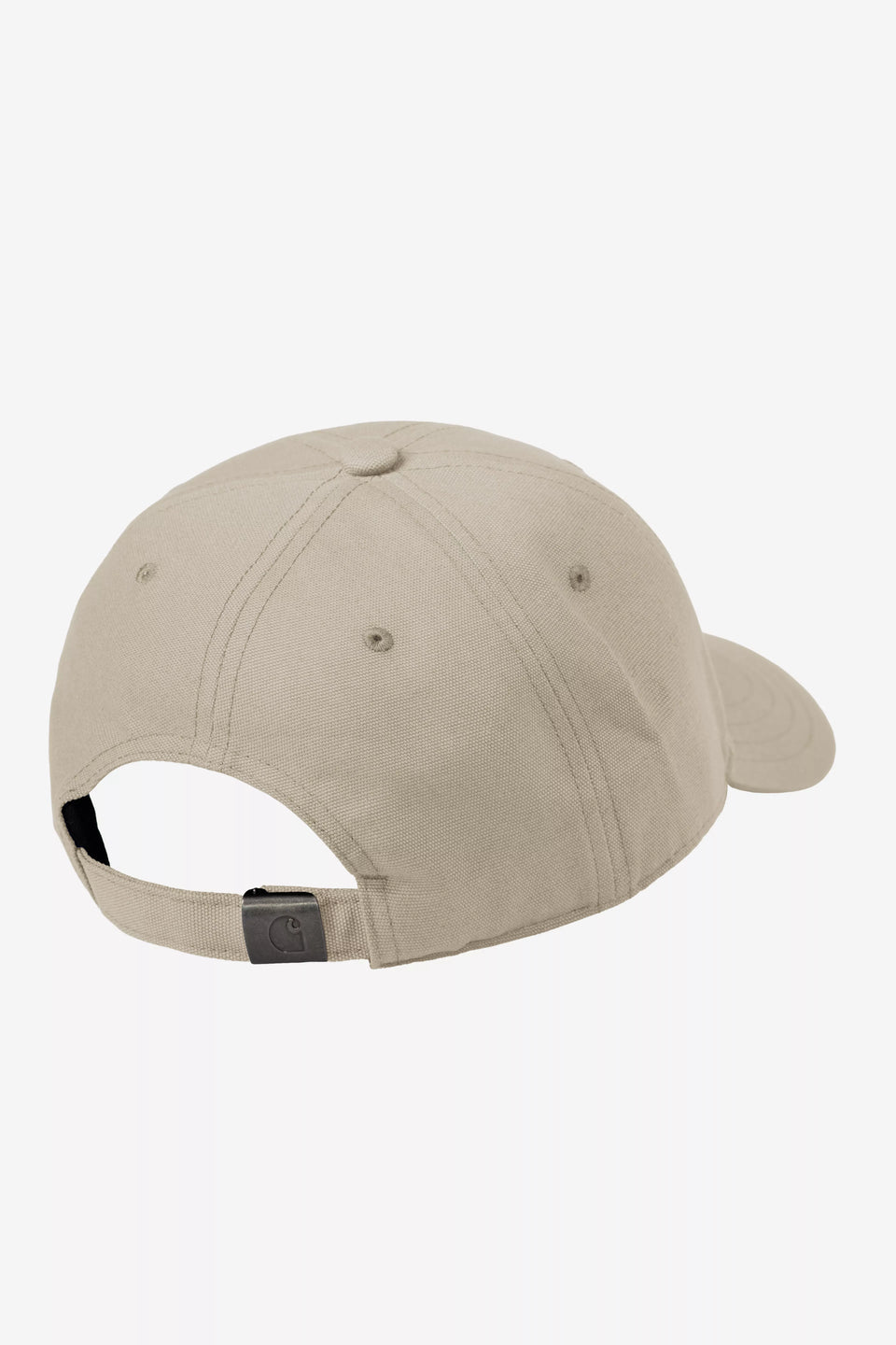 Carhartt Canvas Script Cap - Fleur de Sel / White