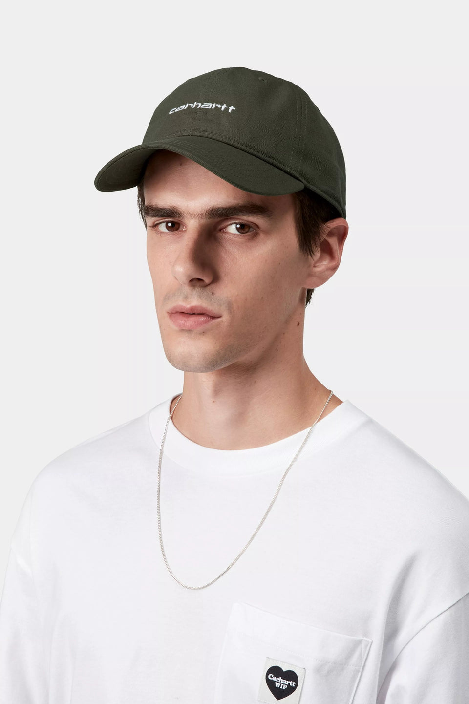 Carhartt Canvas Script Cap - Opuntia / White