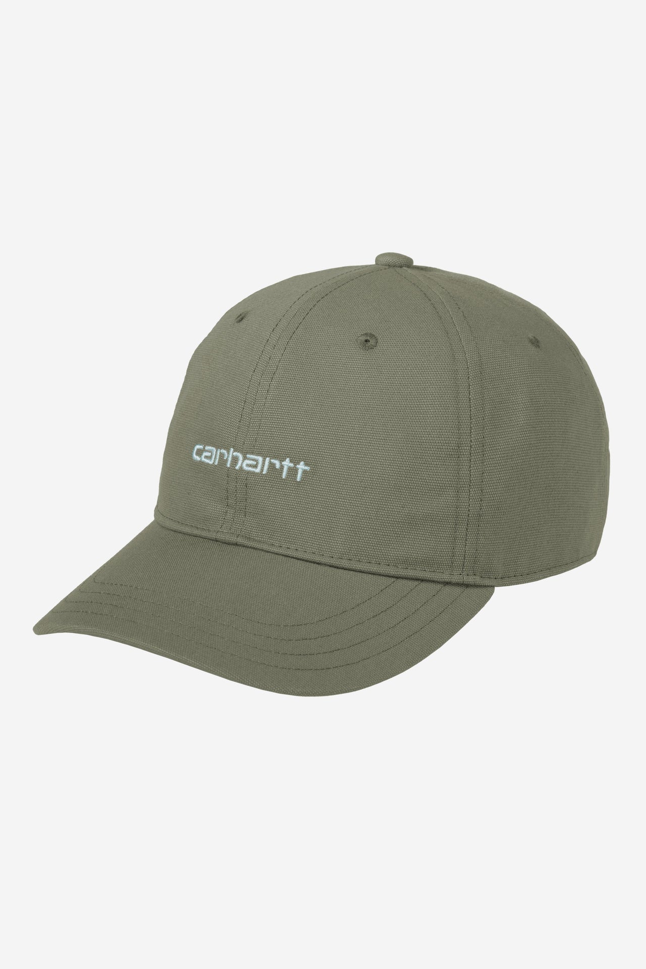 Carhartt Canvas Script Cap - Leaf/Tourmaline