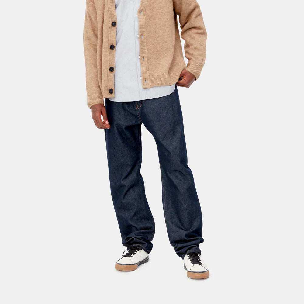 Carhartt Pontiac Pants - Blue One Wash - Stencil