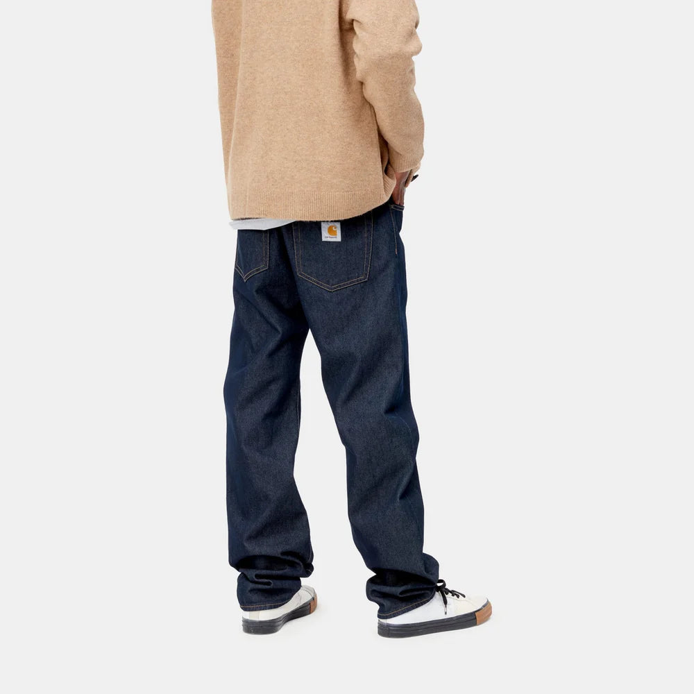 Carhartt Pontiac Pants - Blue One Wash - Stencil