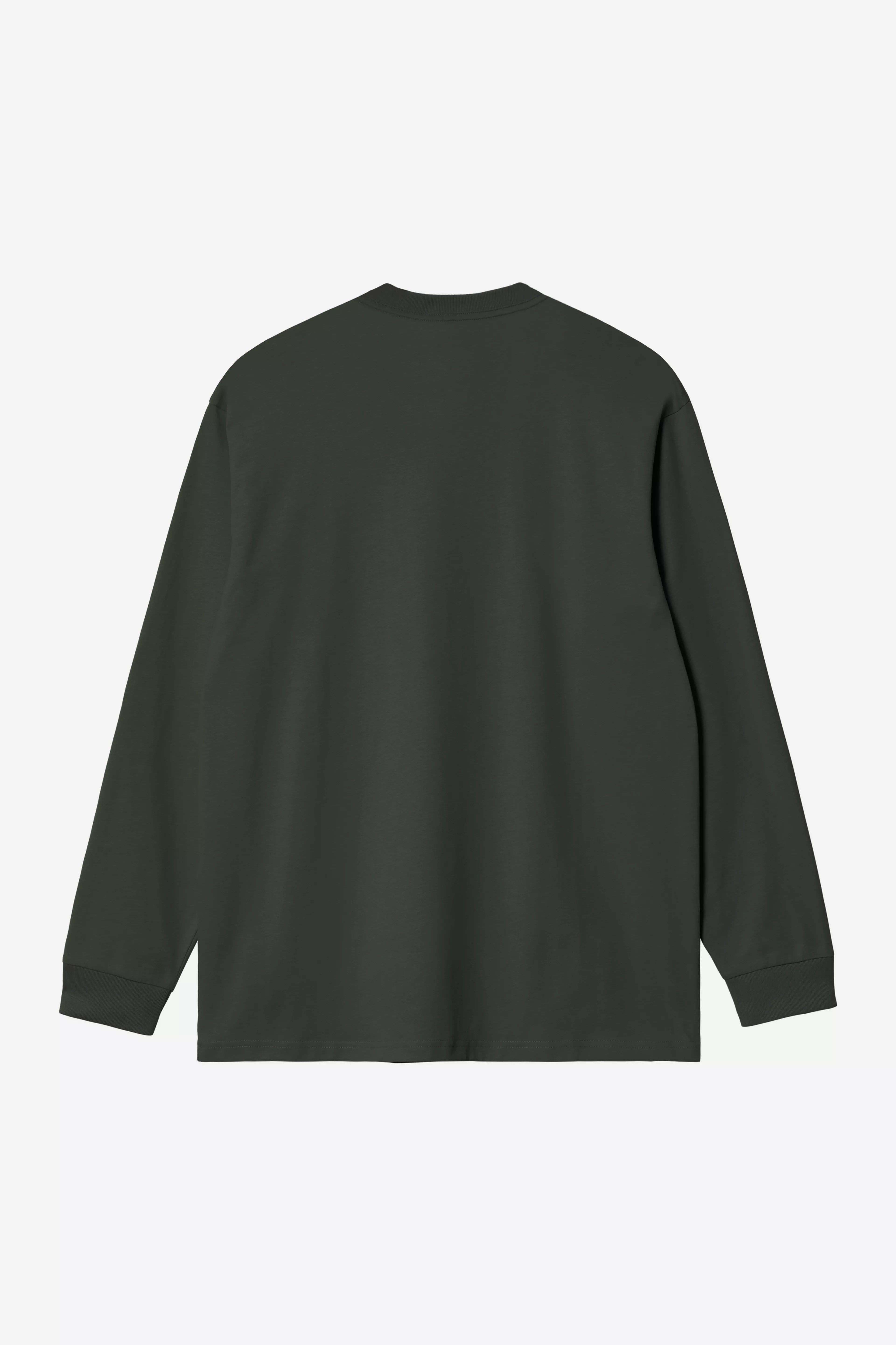 Carhartt L/S American Script T-Shirt - Raven