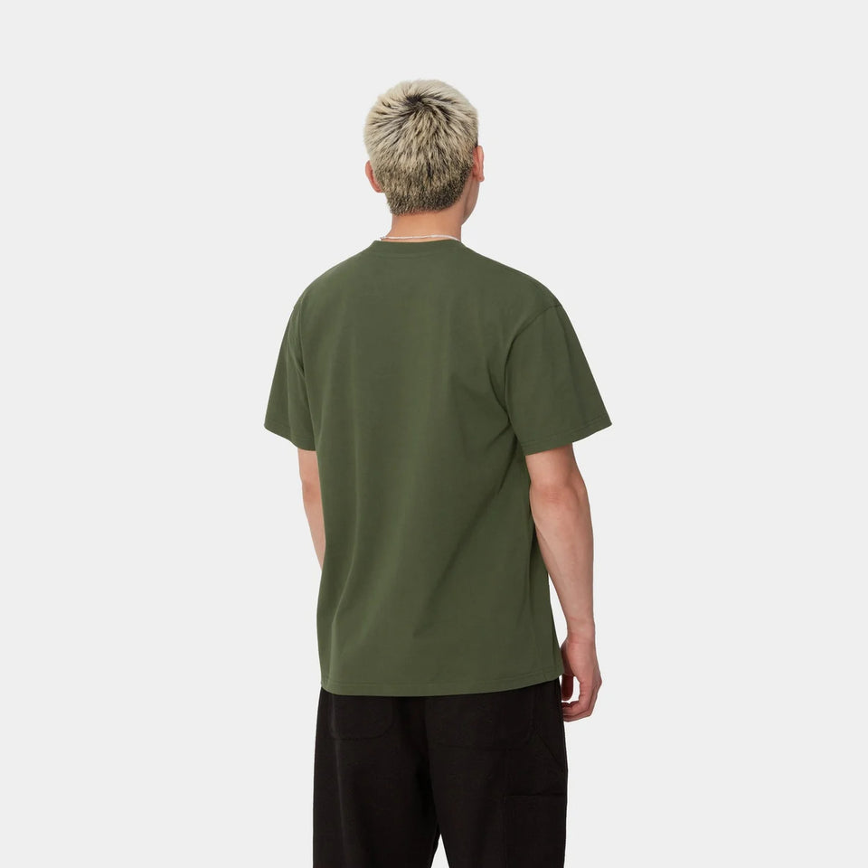 Carhartt American Script T-Shirt - Tarragon