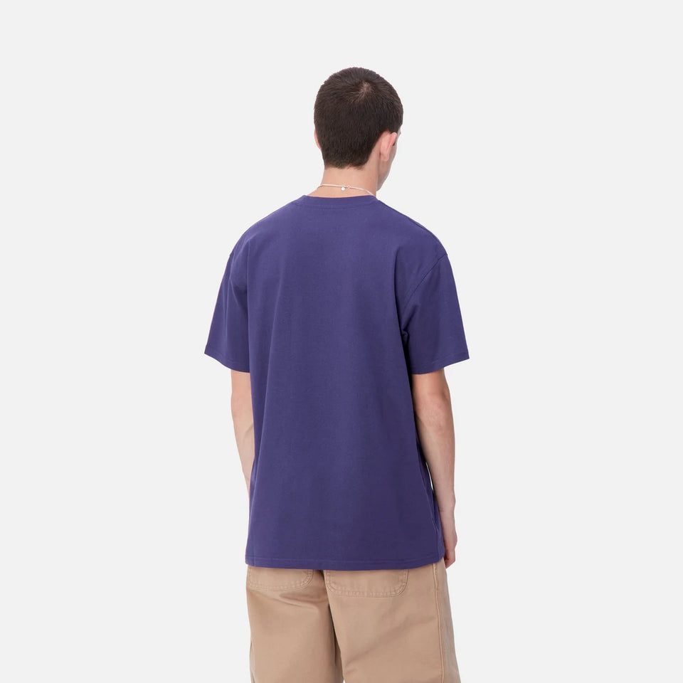 Carhartt American Script T-Shirt - Aura