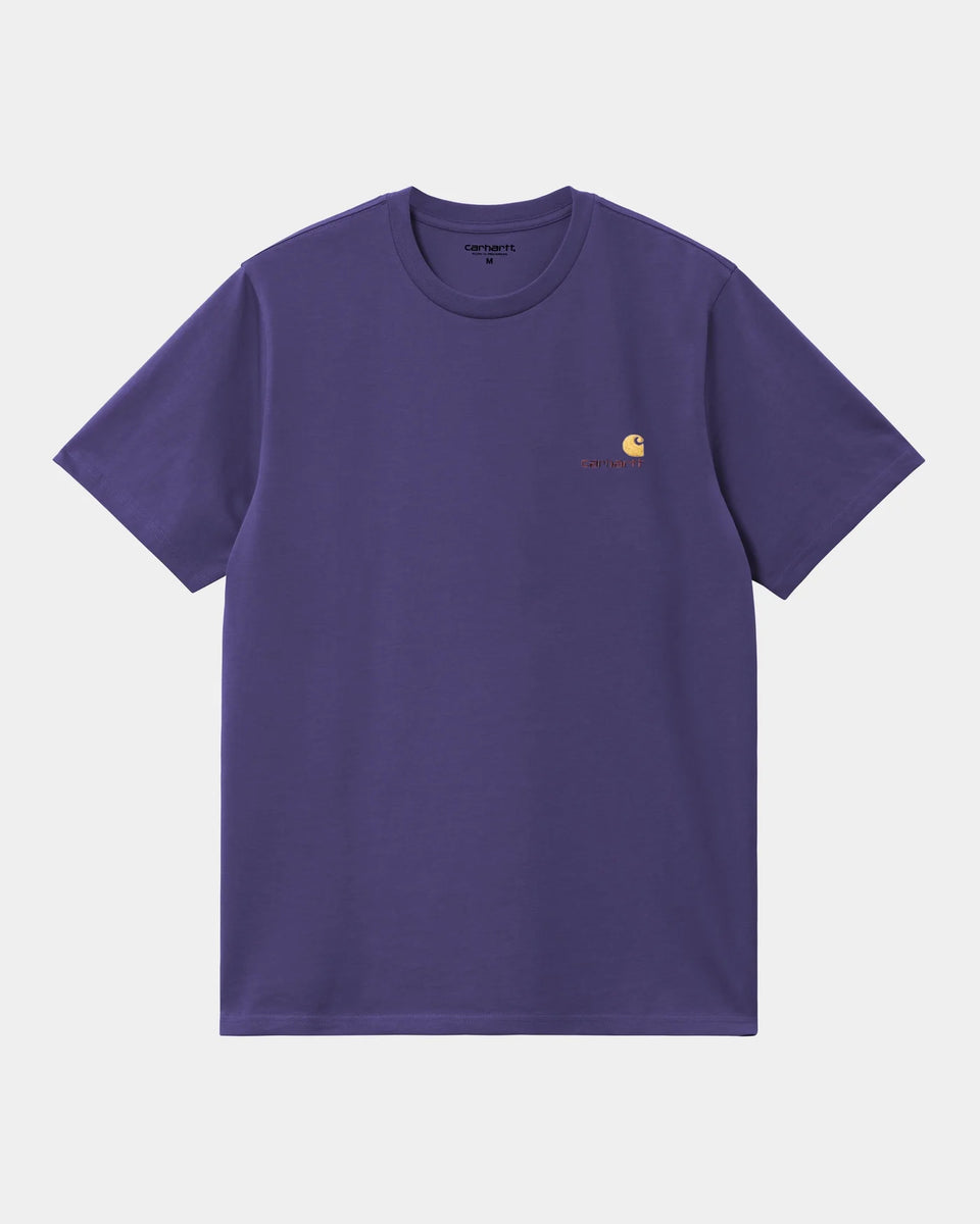 Carhartt American Script T-Shirt - Aura