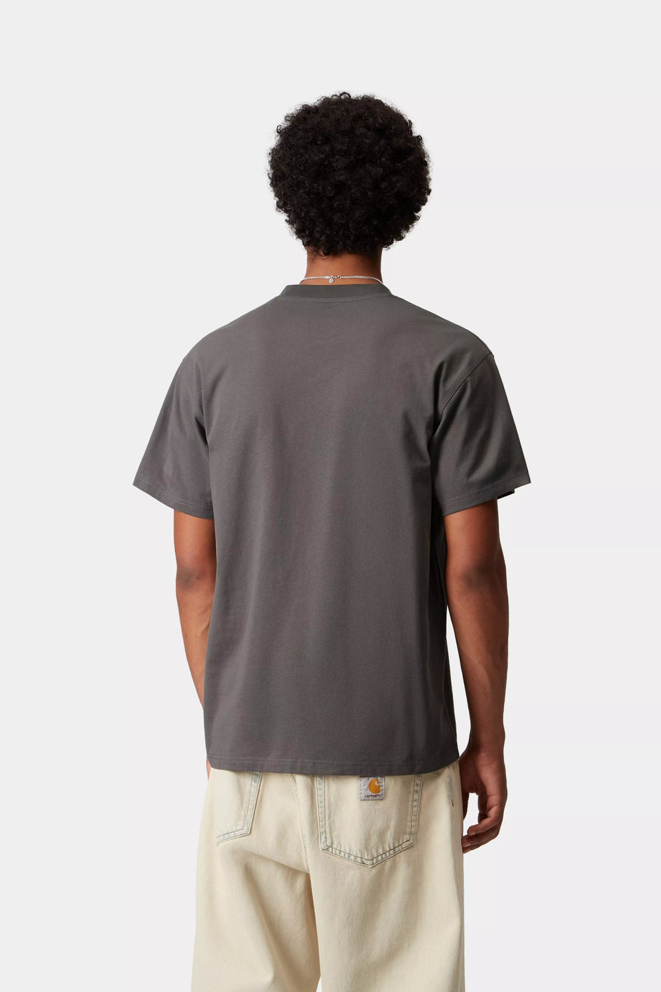 Carhartt S/S American Script T-Shirt - Porphyry