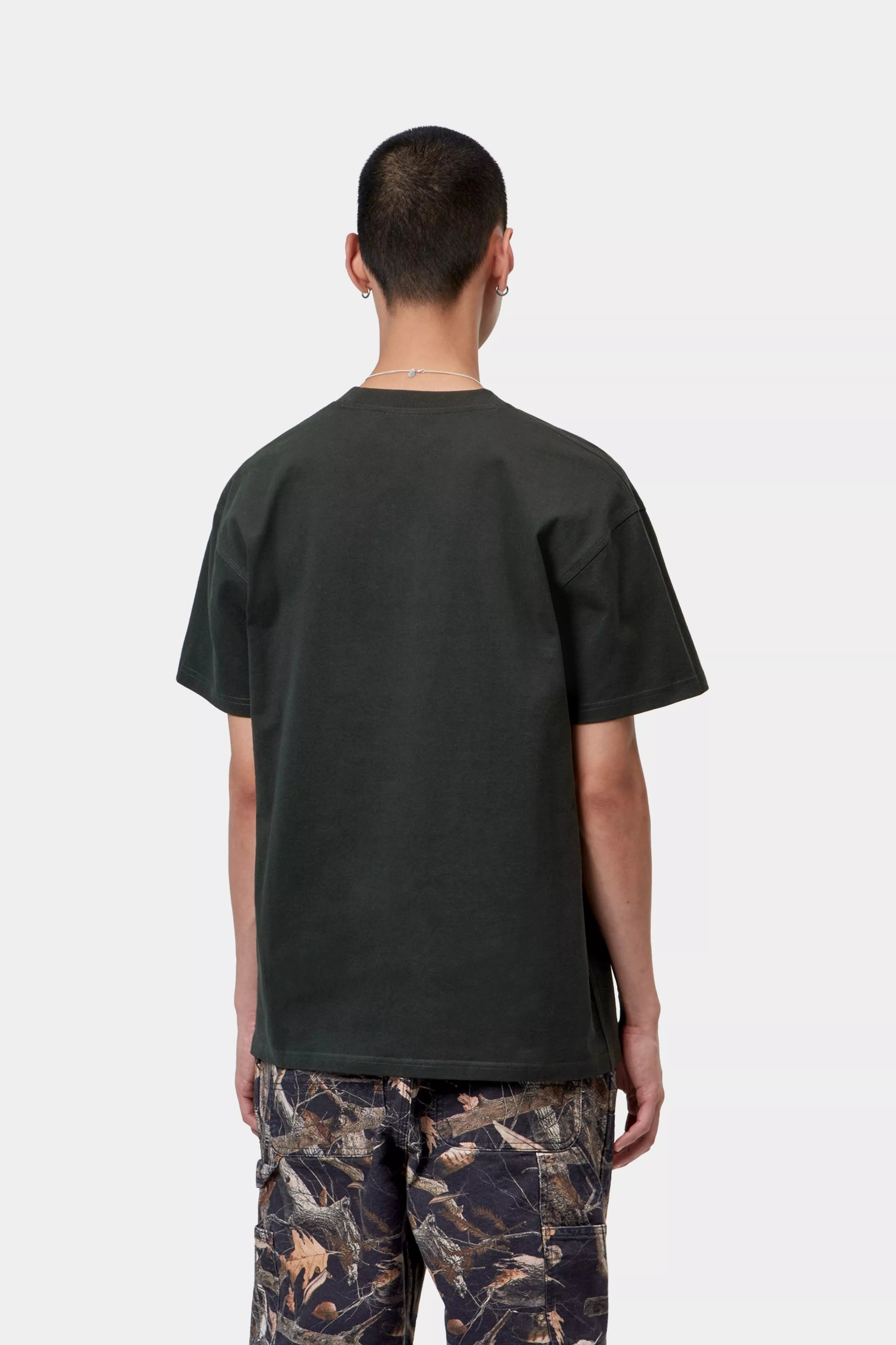 Carhartt S/S American Script T-Shirt - Raven