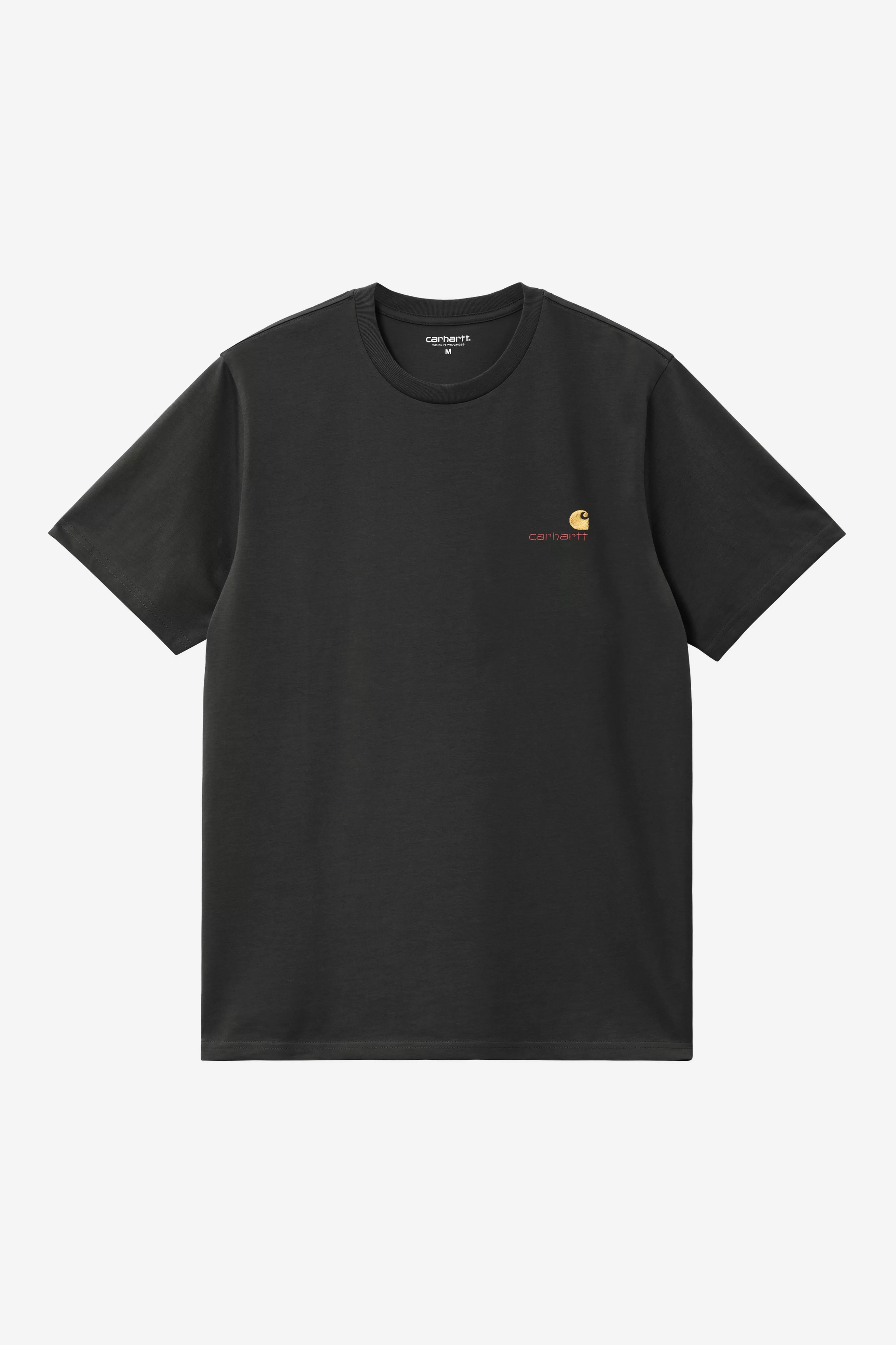 Carhartt S/S American Script T-Shirt - Raven