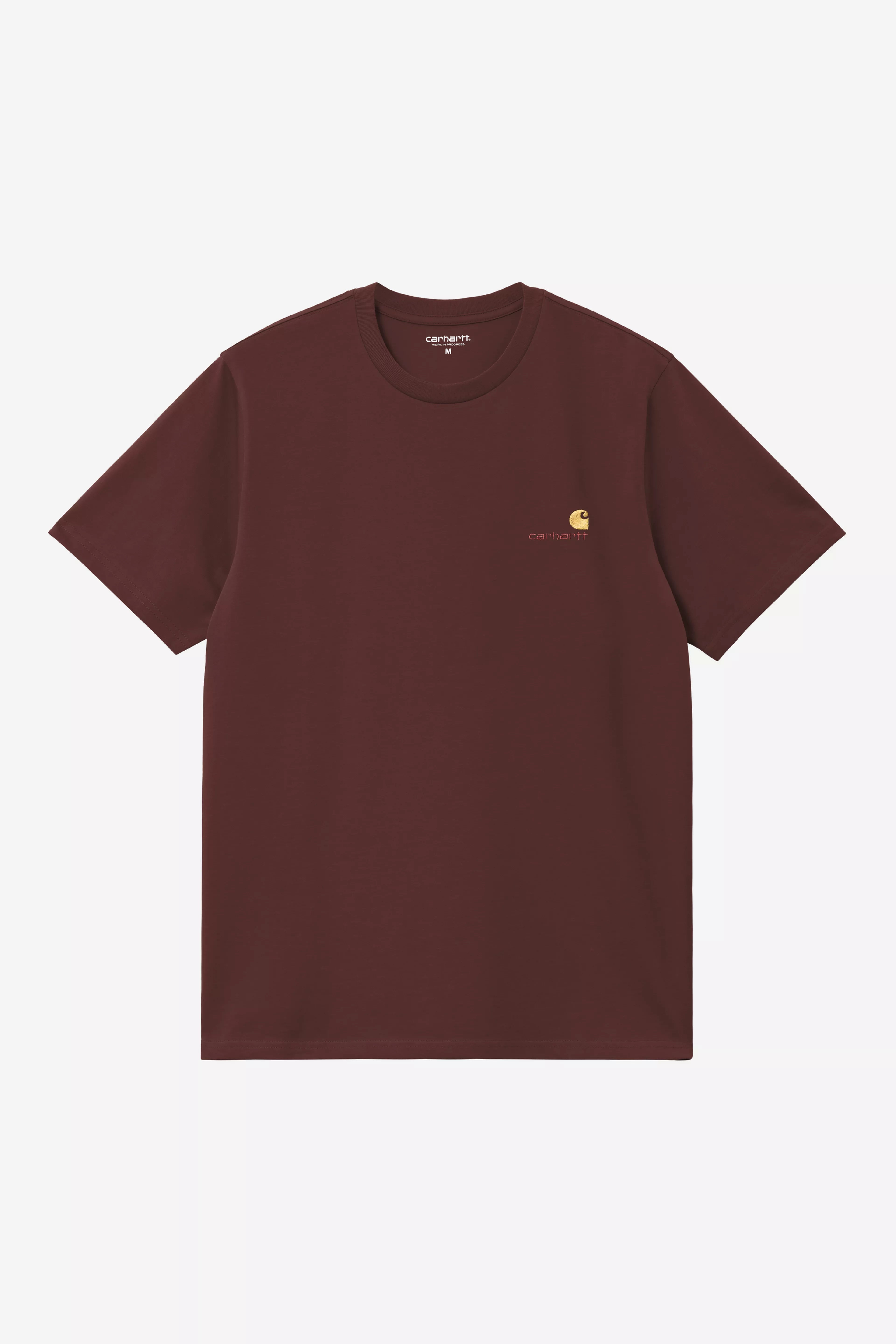 Carhartt S/S American Script T-Shirt - Amarone