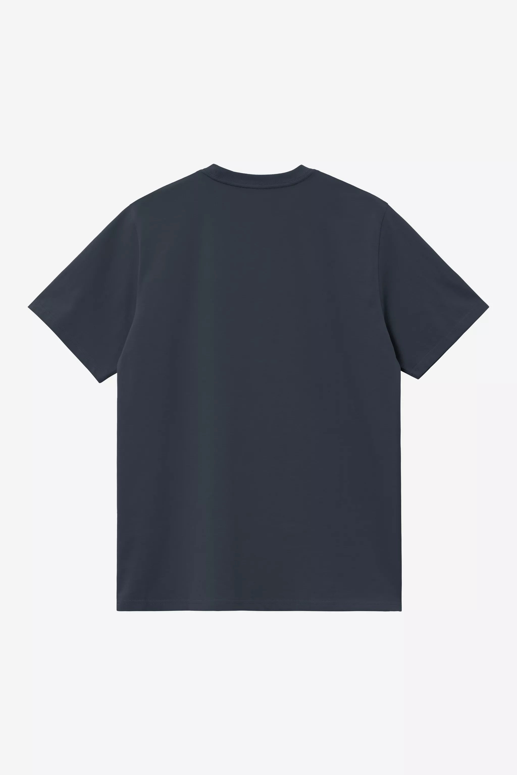 Carhartt S/S American Script T-Shirt - Deep Night - Stencil