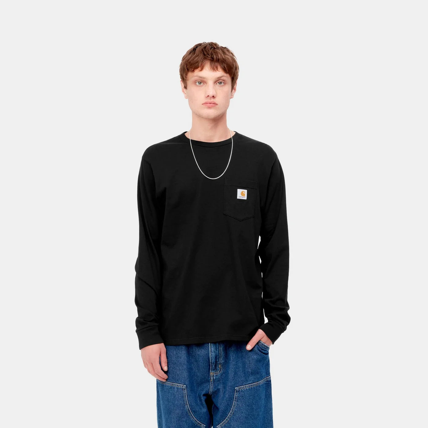 Carhartt L/S Pocket T-Shirt - Black