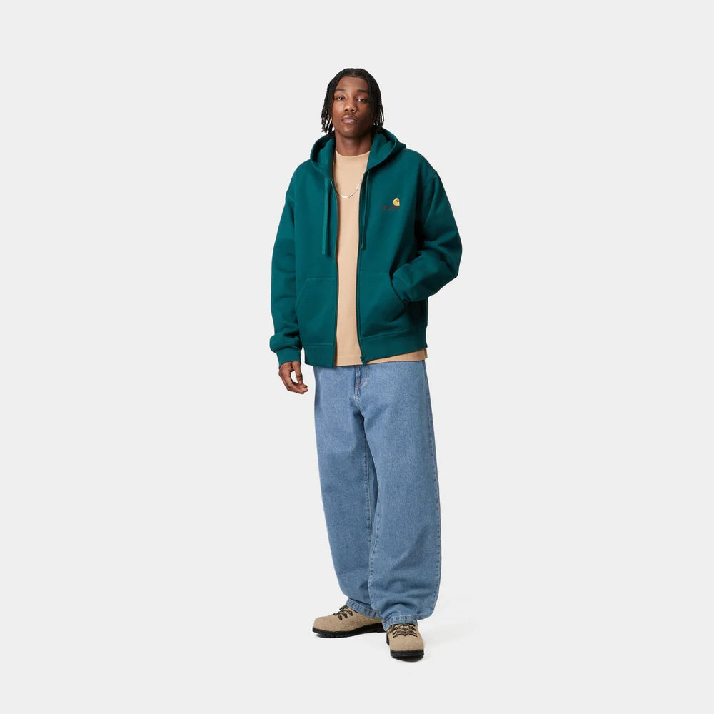 Carhartt Landon Pants - Blue Heavy Stone Wash - Stencil