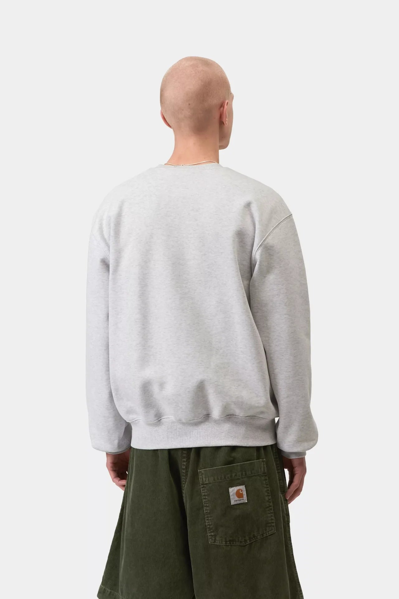 Carhartt Carhartt Sweat - Ash Heather/Cozy Purple
