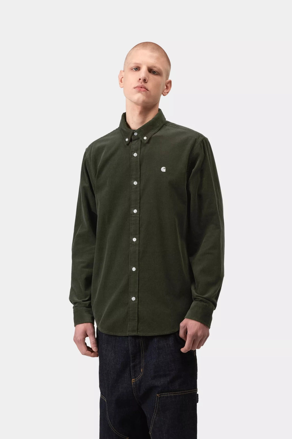 Carhartt L/S Madison Fine Cord Shirt - Opuntia / Wax