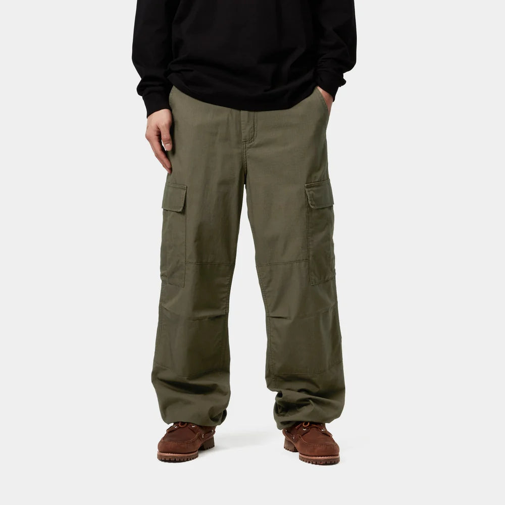 Carhartt Regular Cargo Pants - Cypress Rinsed (Columbia Ripstop) - Stencil