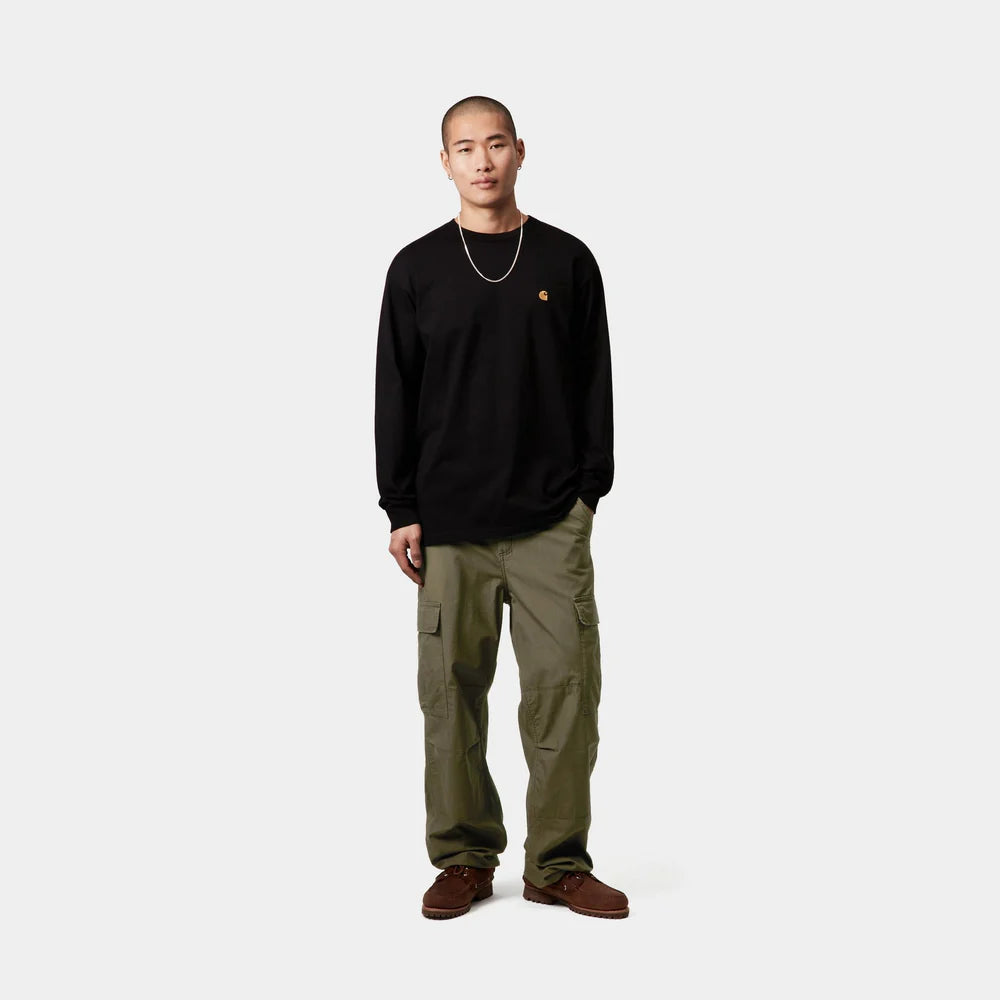 Carhartt Regular Cargo Pants - Cypress Rinsed (Columbia Ripstop) - Stencil
