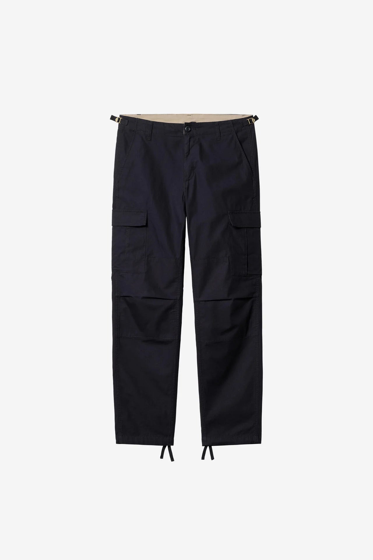 Carhartt Aviation Pants - Dark Navy Rinsed (Columbia Ripstop) - Stencil
