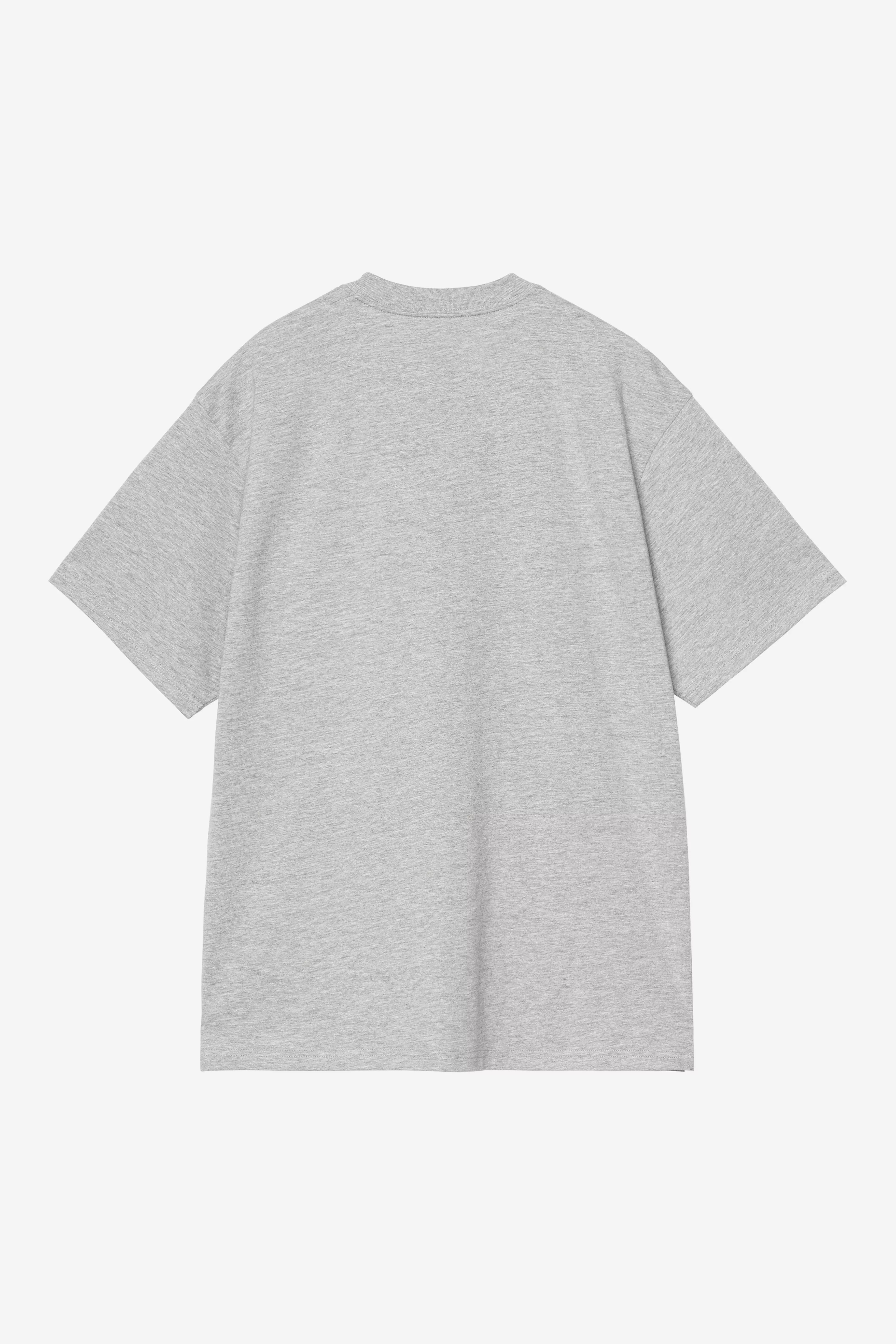 Carhartt S/S Madison T-Shirt - Grey Heather / White