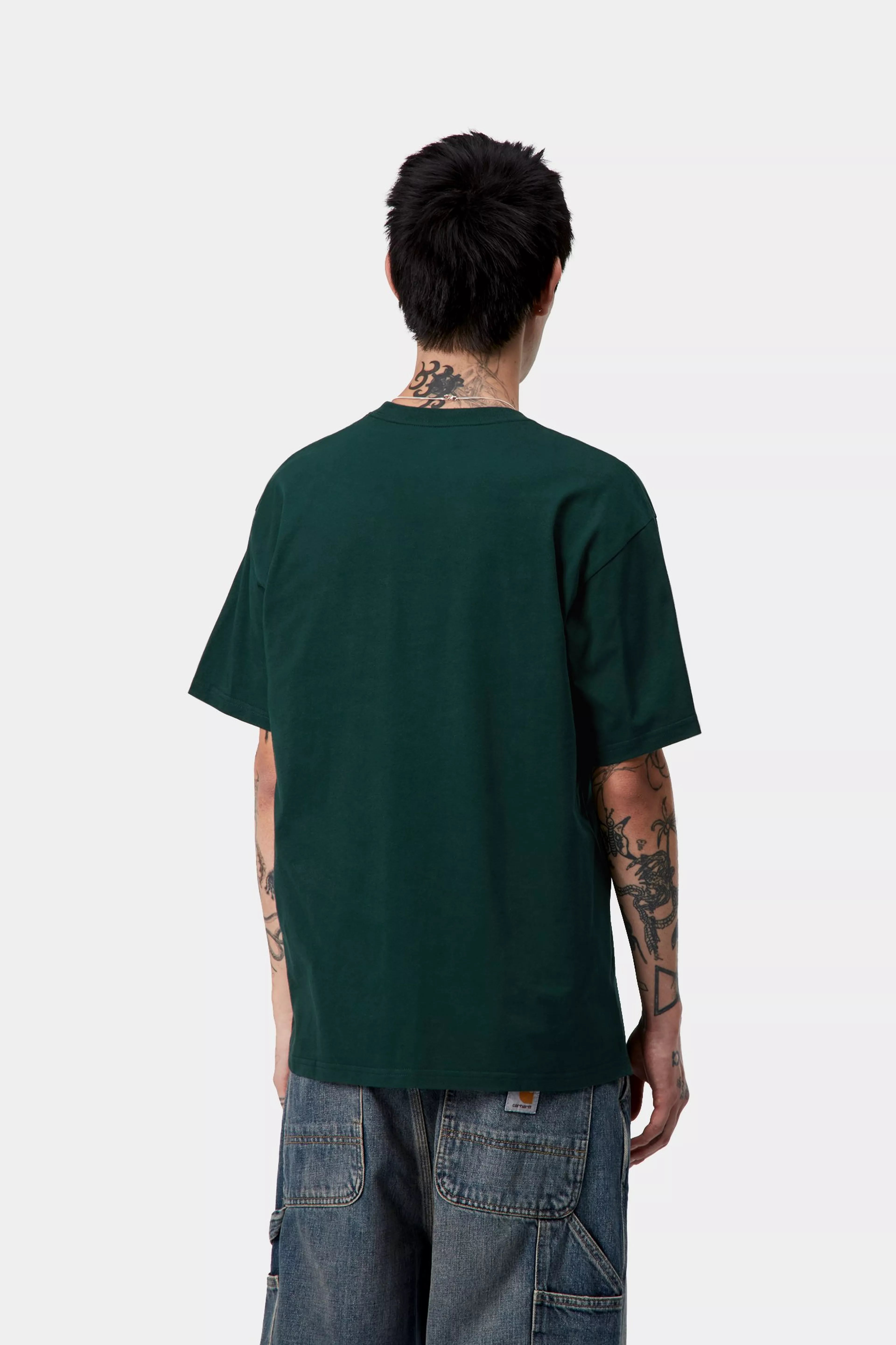 Carhartt S/S Madison T-Shirt - Dark Fir