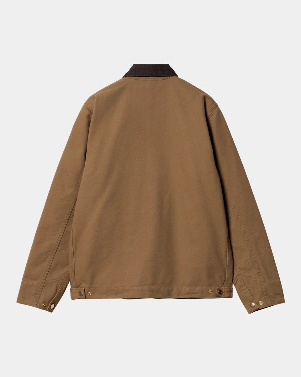 Carhartt Detroit Jacket - Hamilton Brown / Tobacco Rinsed (Unlined)