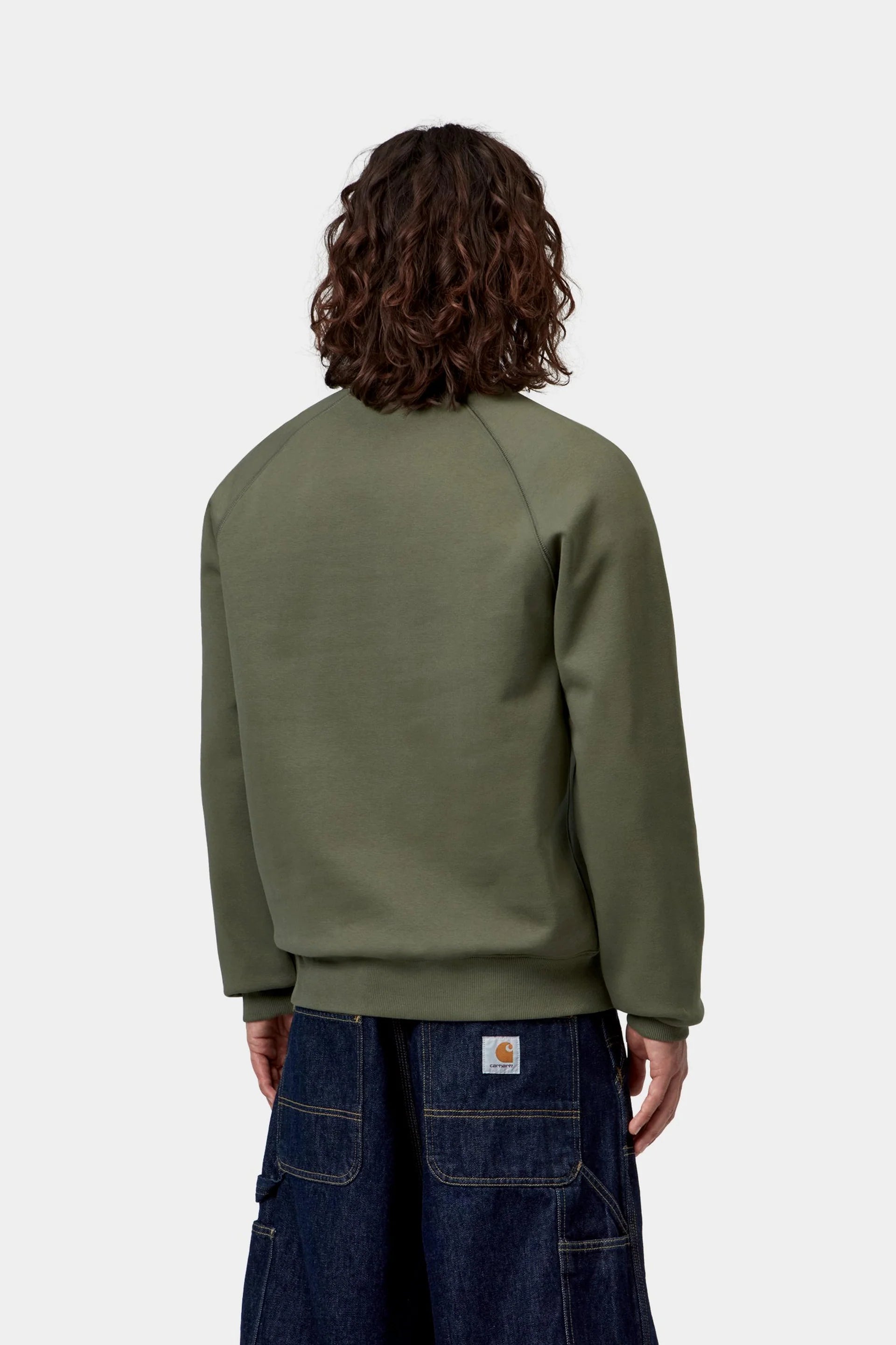 Carhartt Chase Sweatshirt - Leaf / Gold