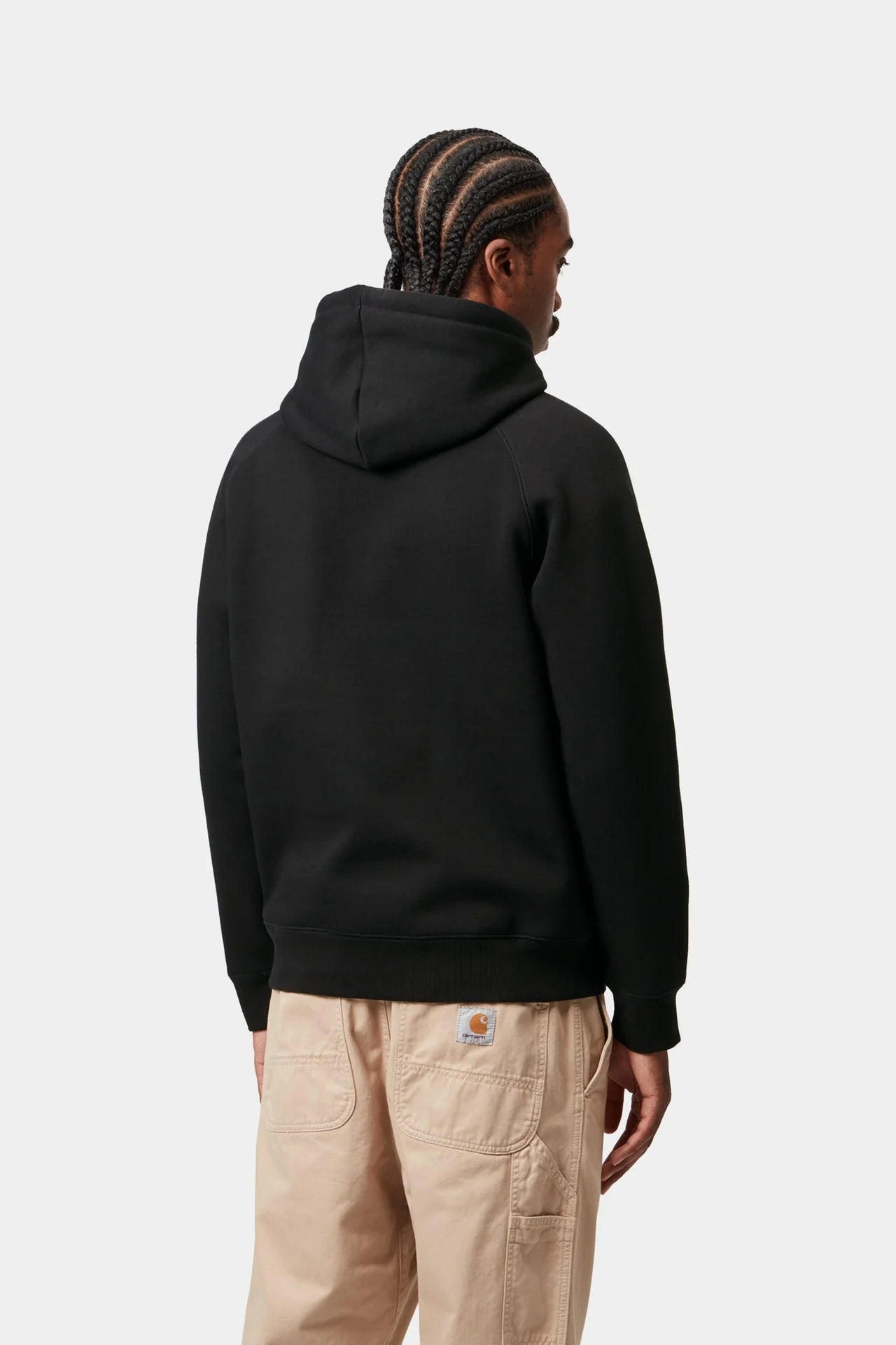 Carhartt Hooded Chase Sweatshirt - Black/Gold