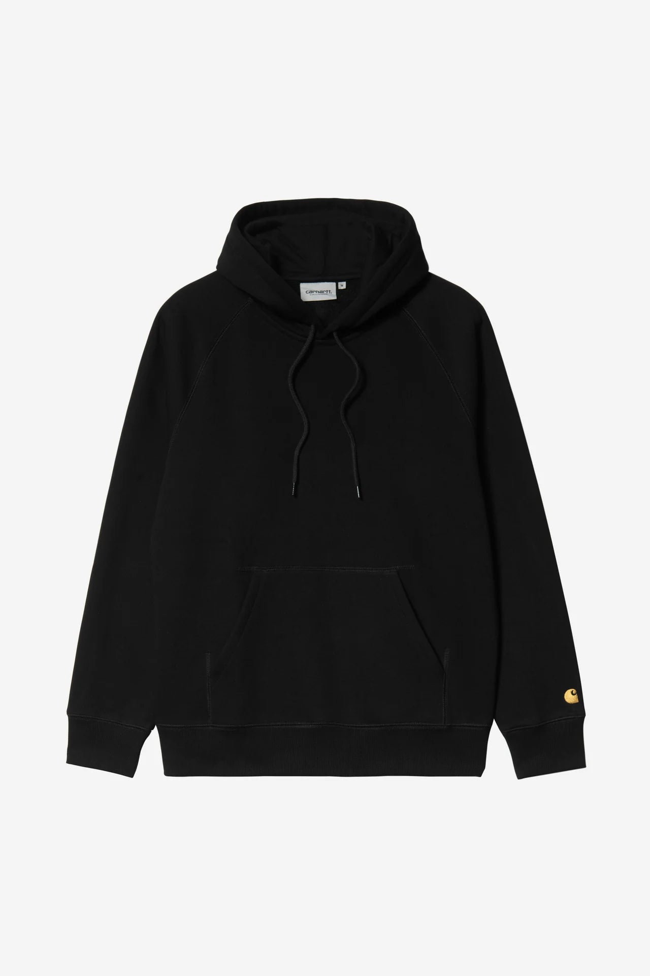 Carhartt Hooded Chase Sweatshirt - Black/Gold