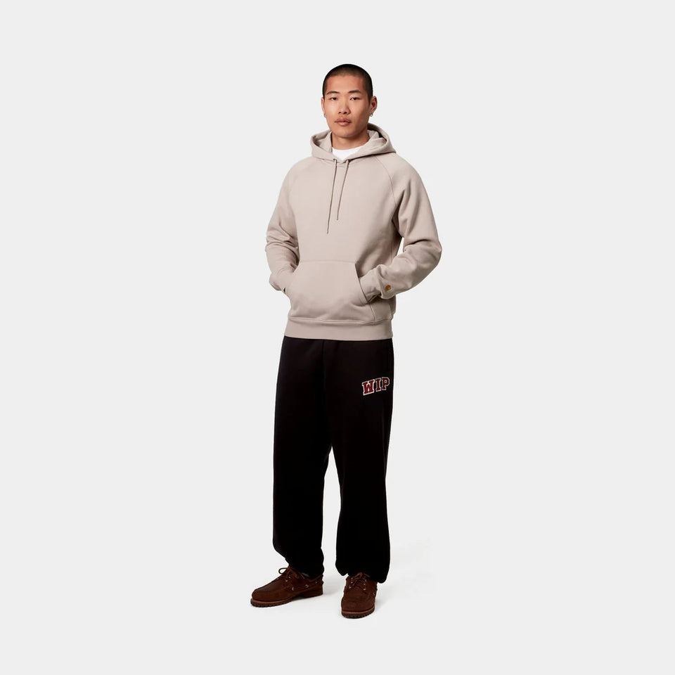 Carhartt Hooded Chase Sweatshirt - Dusky Beige / Gold