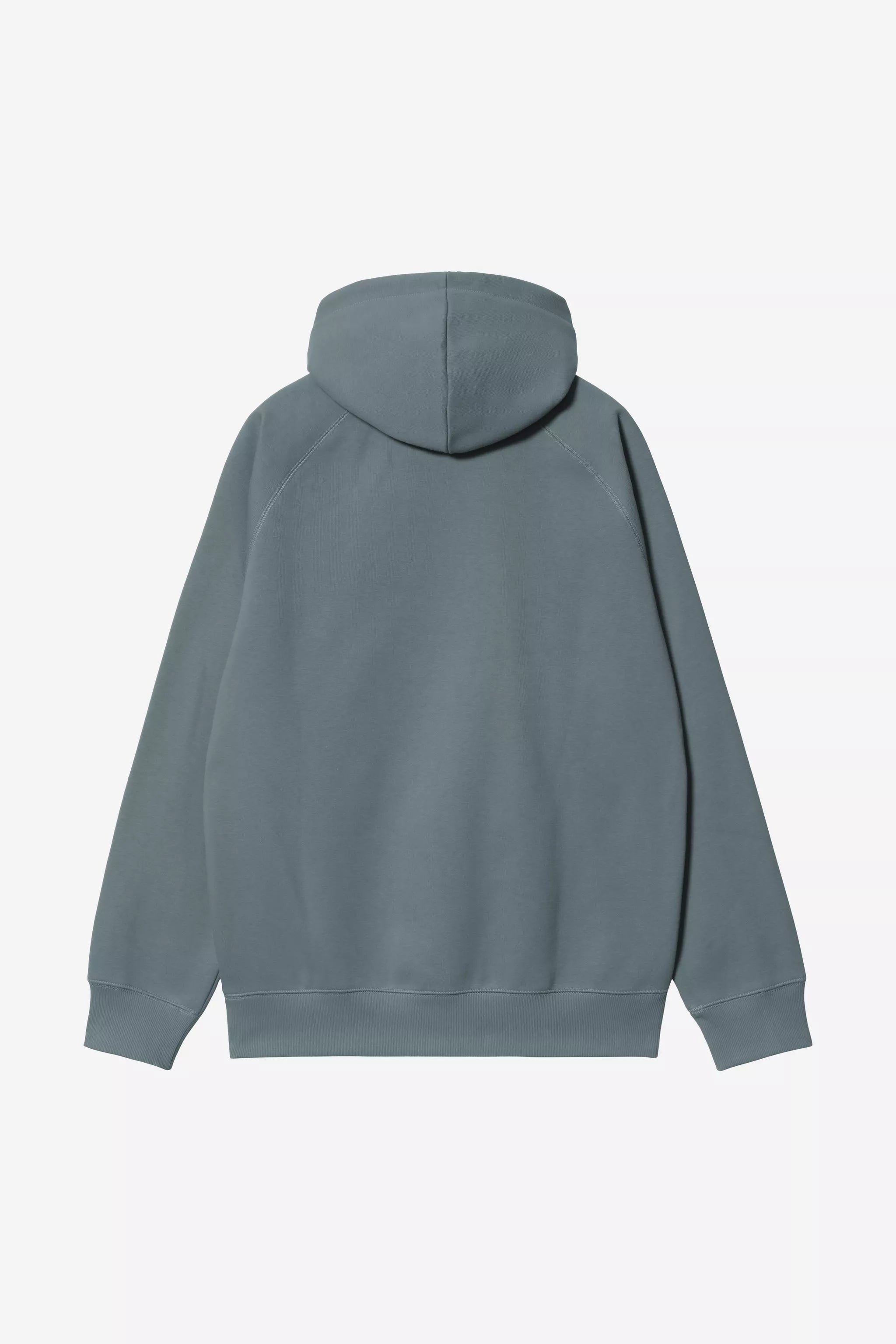Carhartt Hooded Chase Sweatshirt - Shale / Gold - Stencil