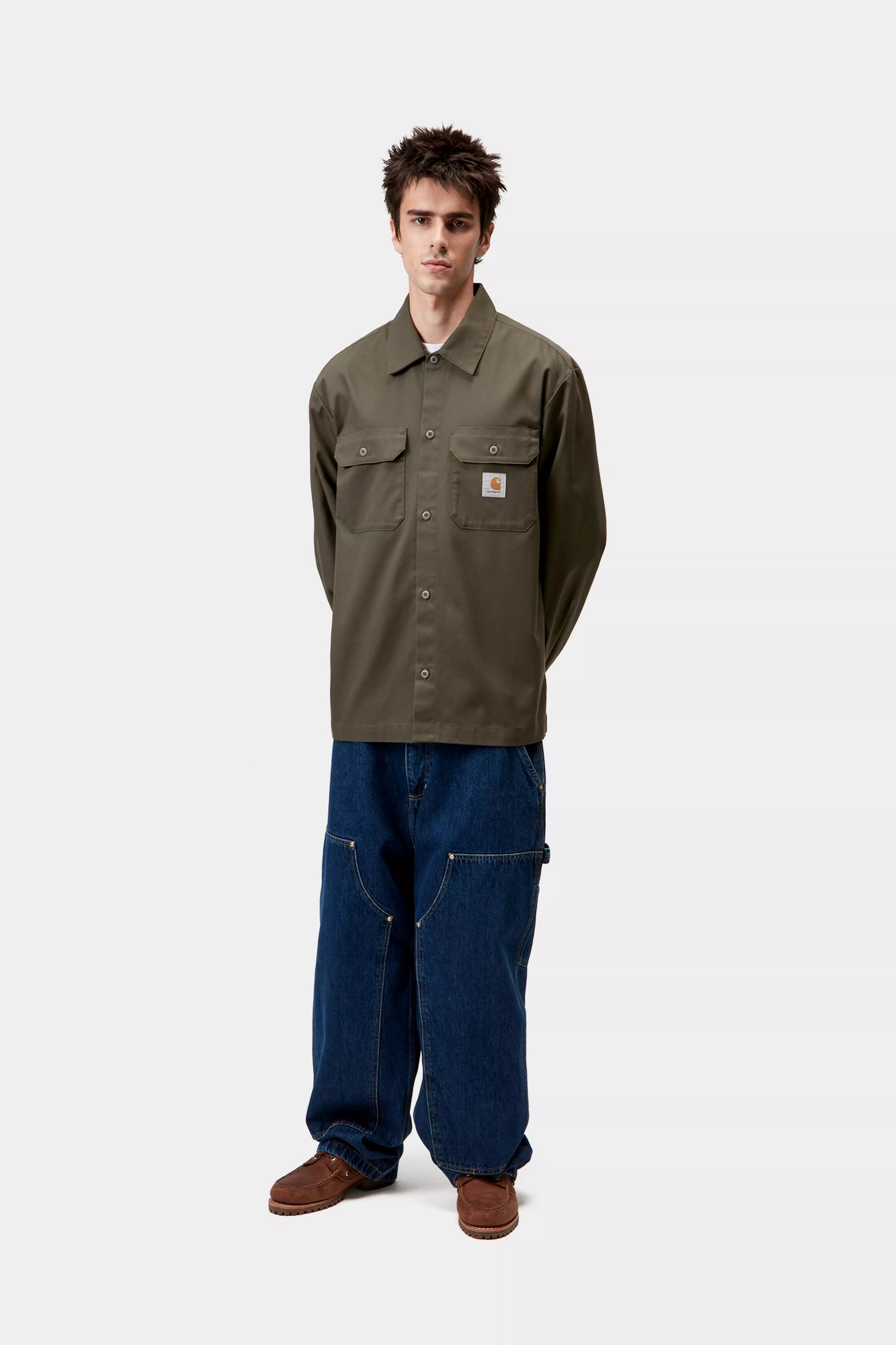 Carhartt L/S Craft Shirt - Cypress