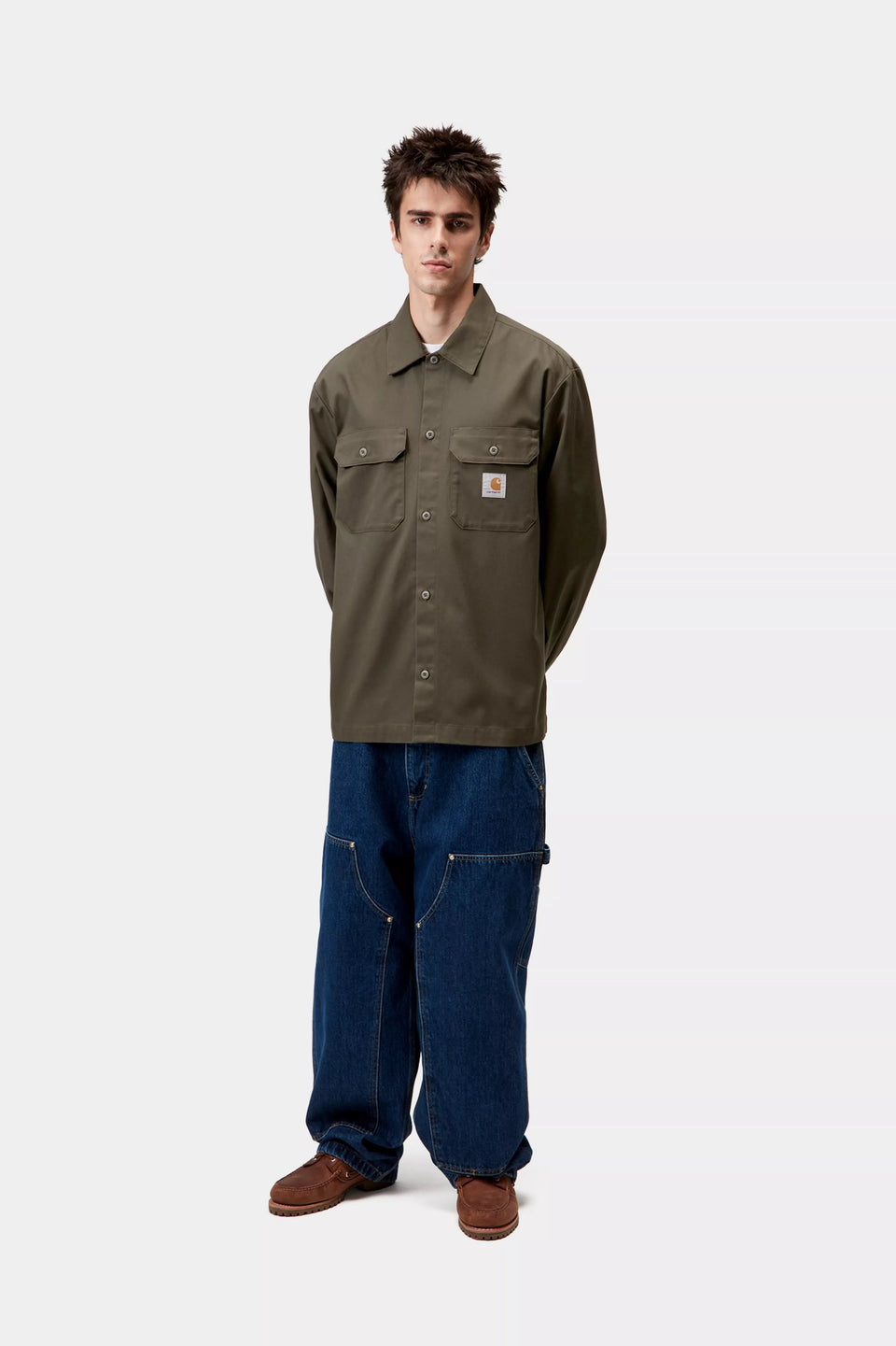Carhartt L/S Craft Shirt - Cypress