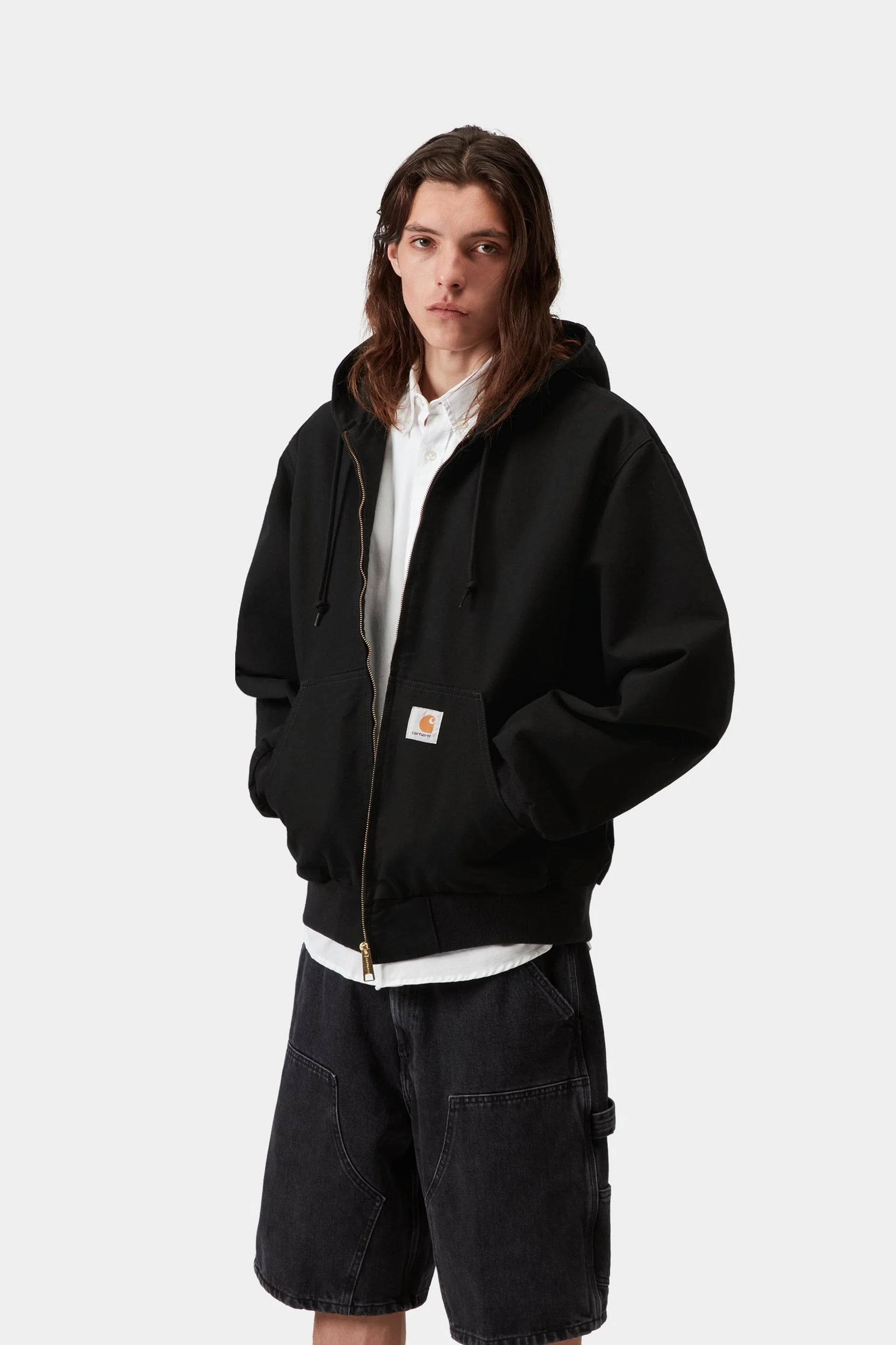 Carhartt OG Active Jacket - Black Rinsed