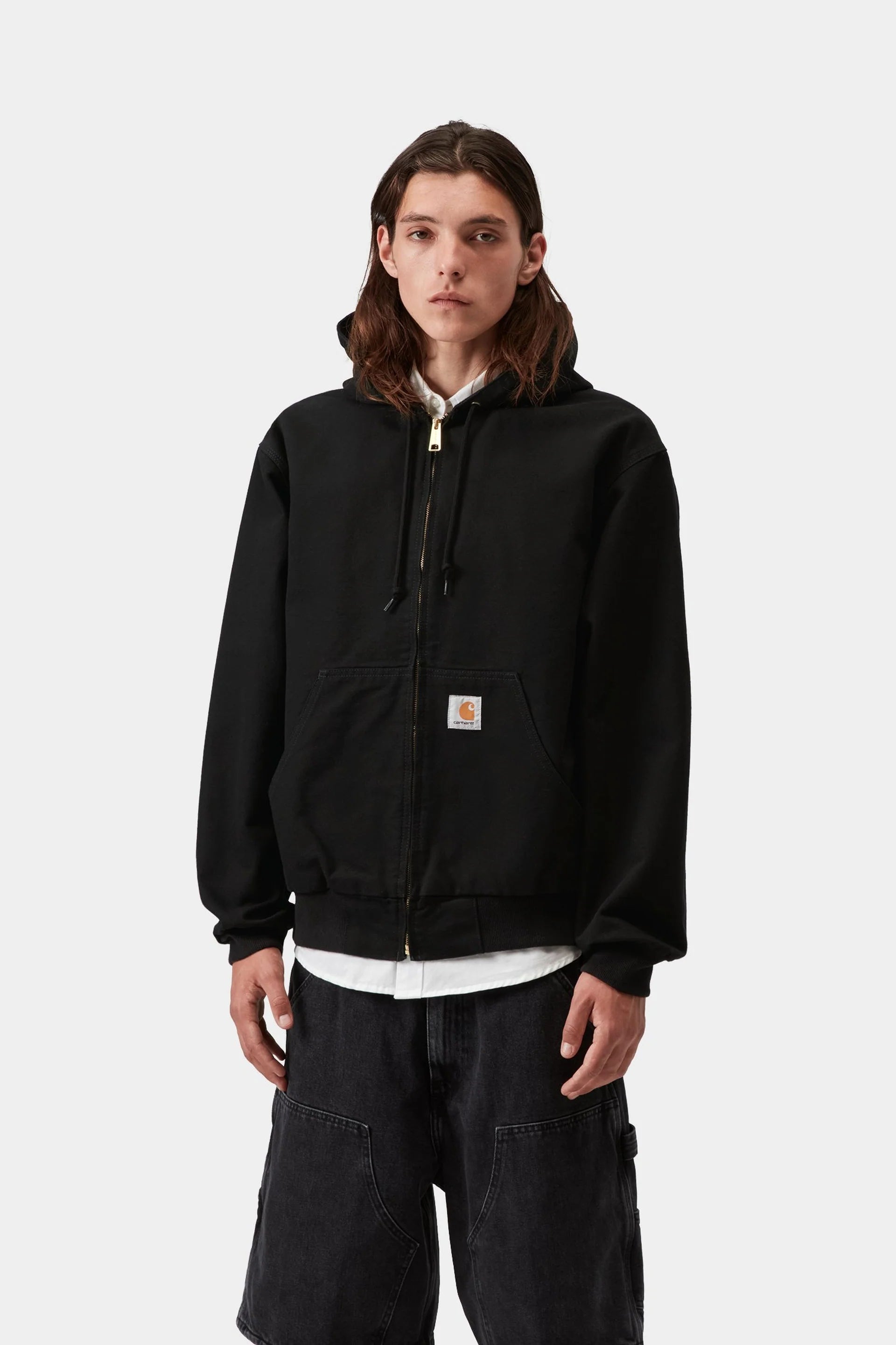 Carhartt OG Active Jacket - Black Rinsed