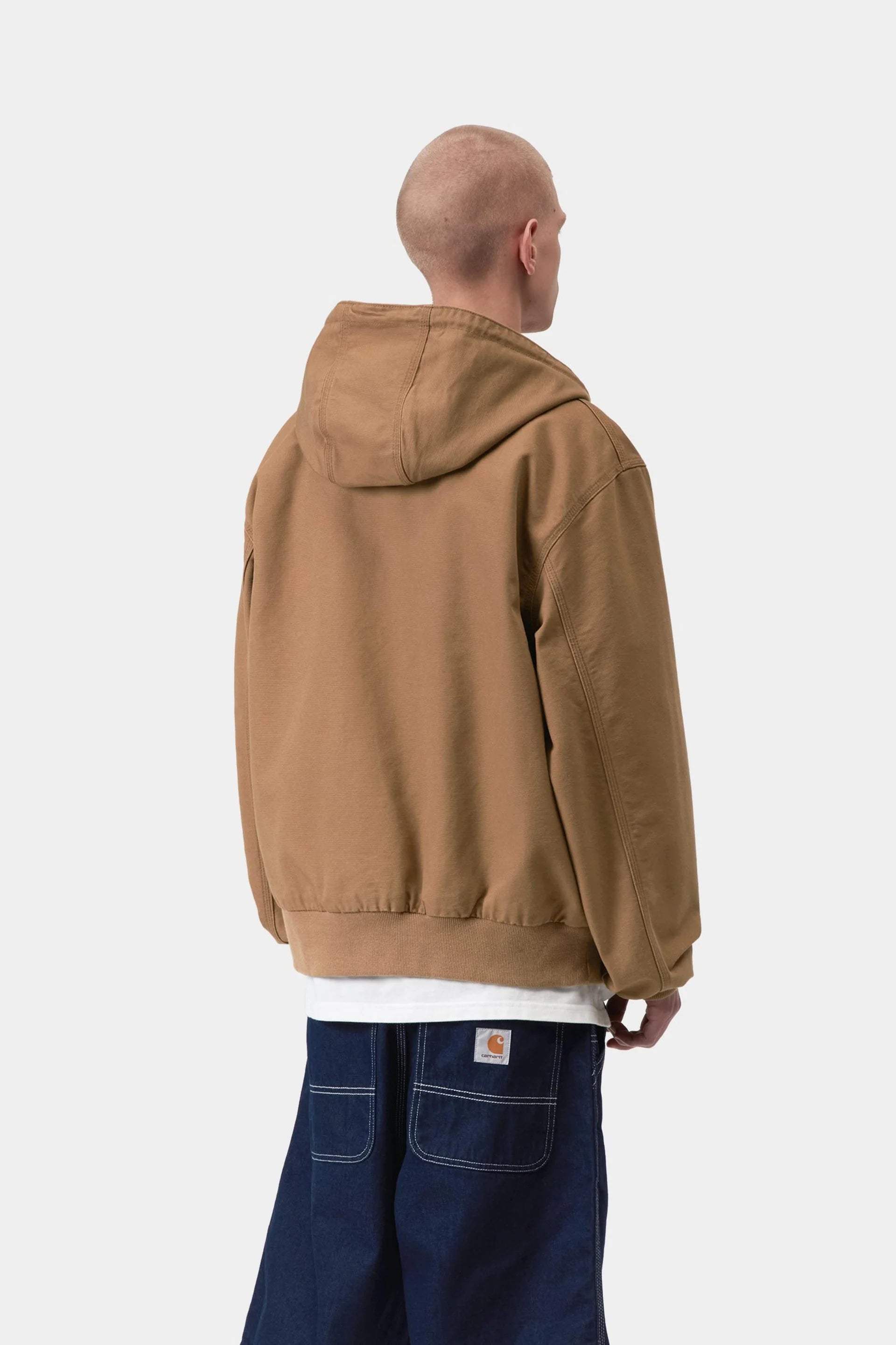 Carhartt OG Active Jacket - Hamilton Brown Rinsed.