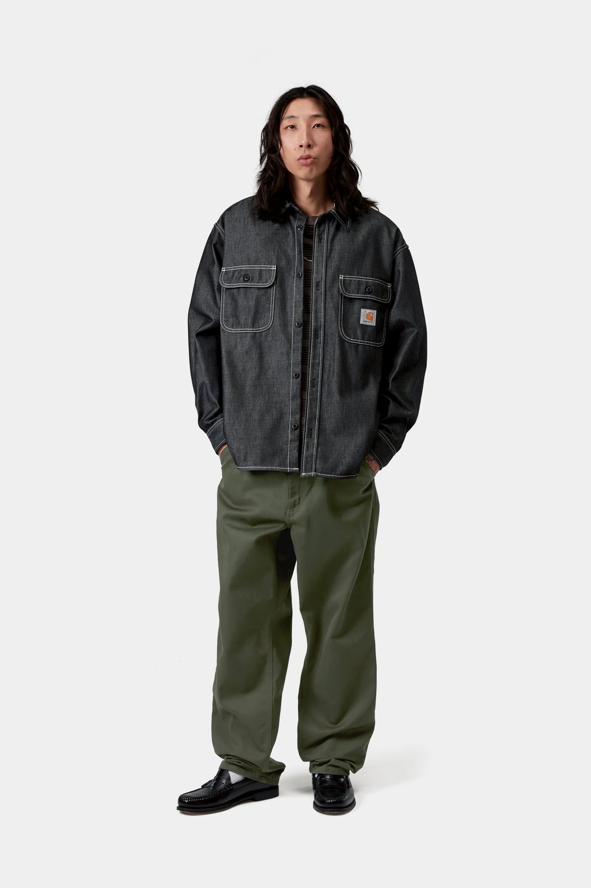 Carhartt Simple Pant - Opuntia Rinsed (Denison Twill 8.8 oz)