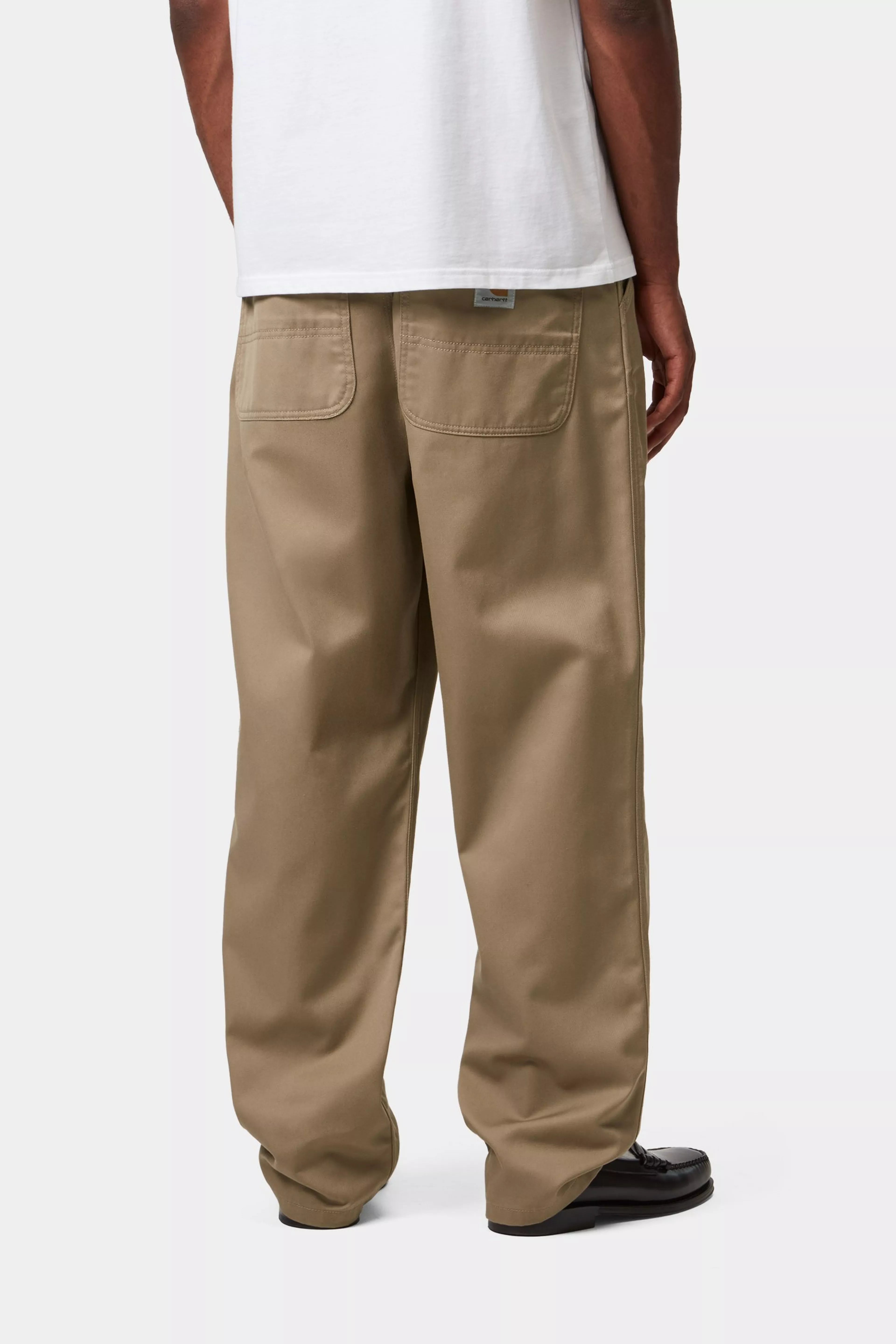 Carhartt Simple Pant - Leather Rinsed (Denison Twill 8.8 oz) - Stencil