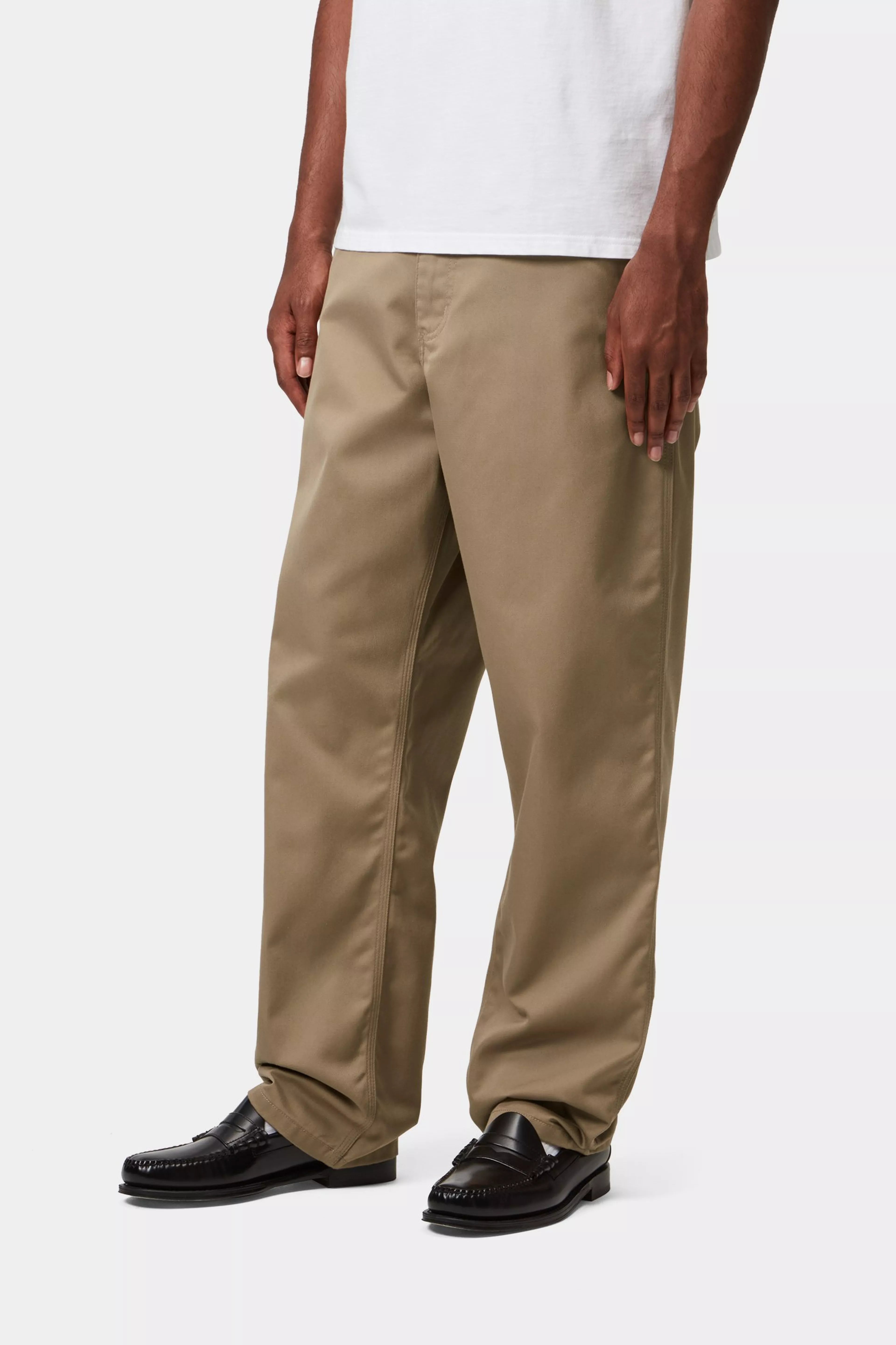 Carhartt Simple Pant - Leather Rinsed (Denison Twill 8.8 oz) - Stencil