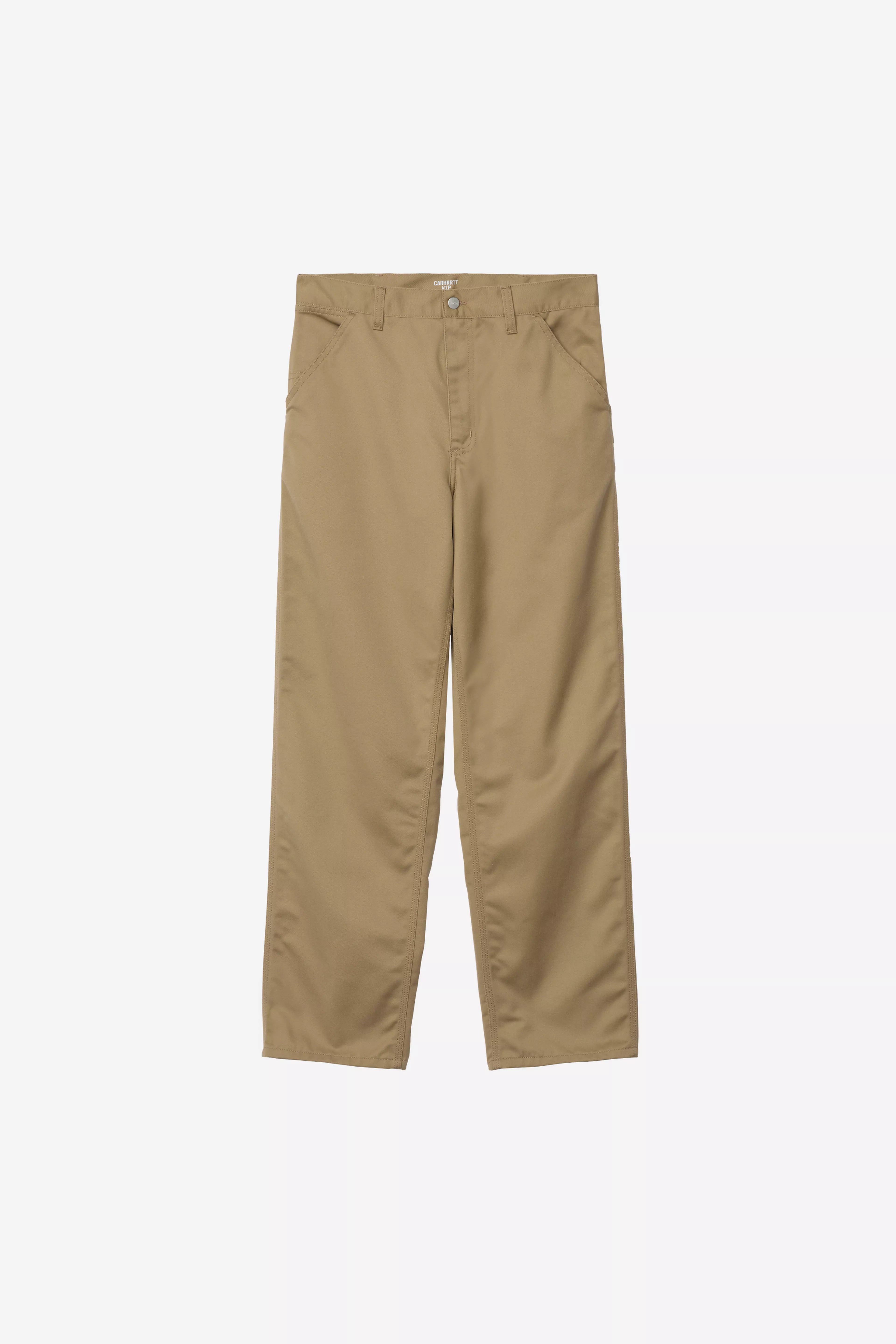 Carhartt Simple Pant - Leather Rinsed (Denison Twill 8.8 oz) - Stencil