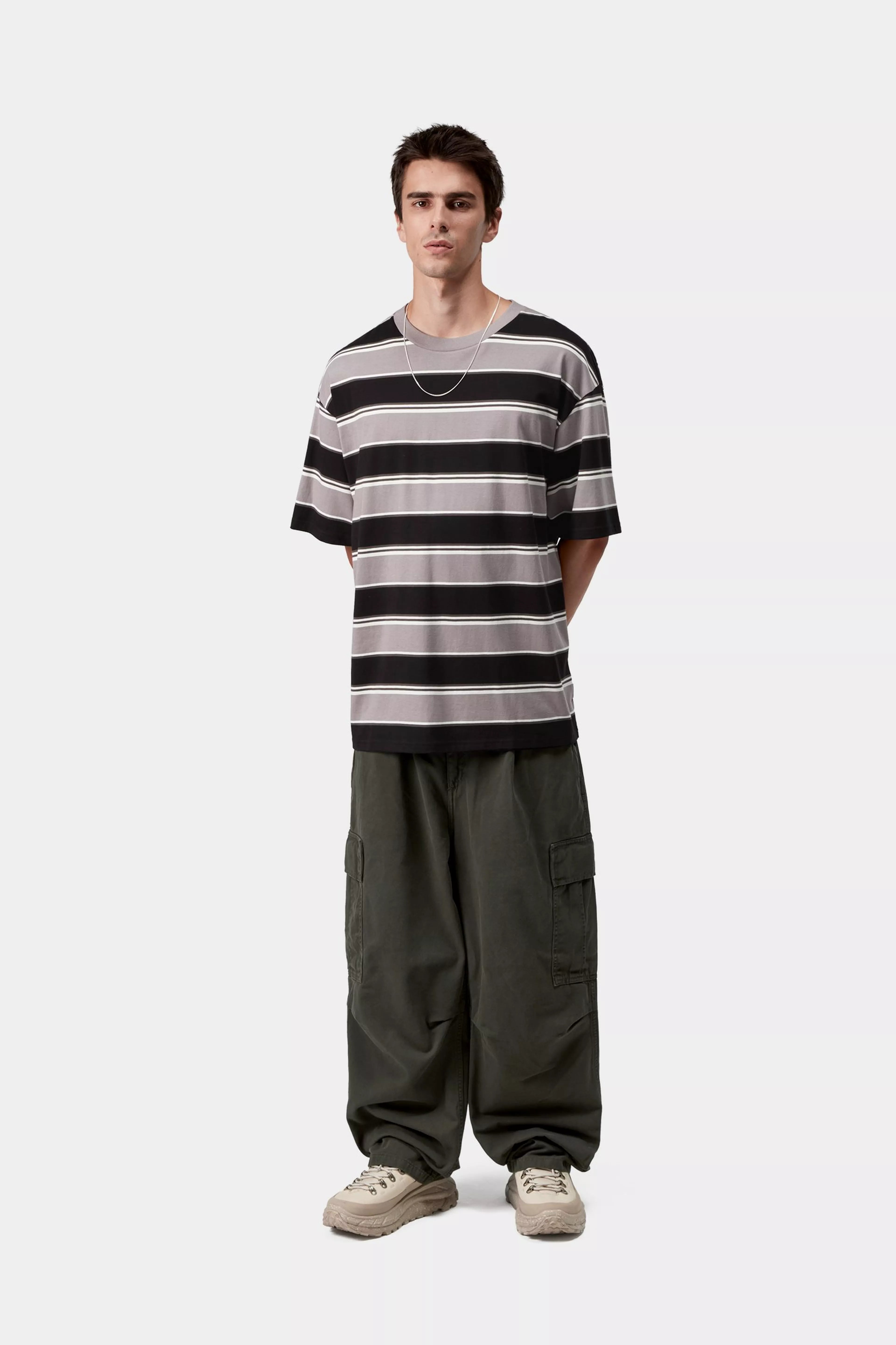Carhartt Malone T-Shirt Malone Stripe / Yosemite