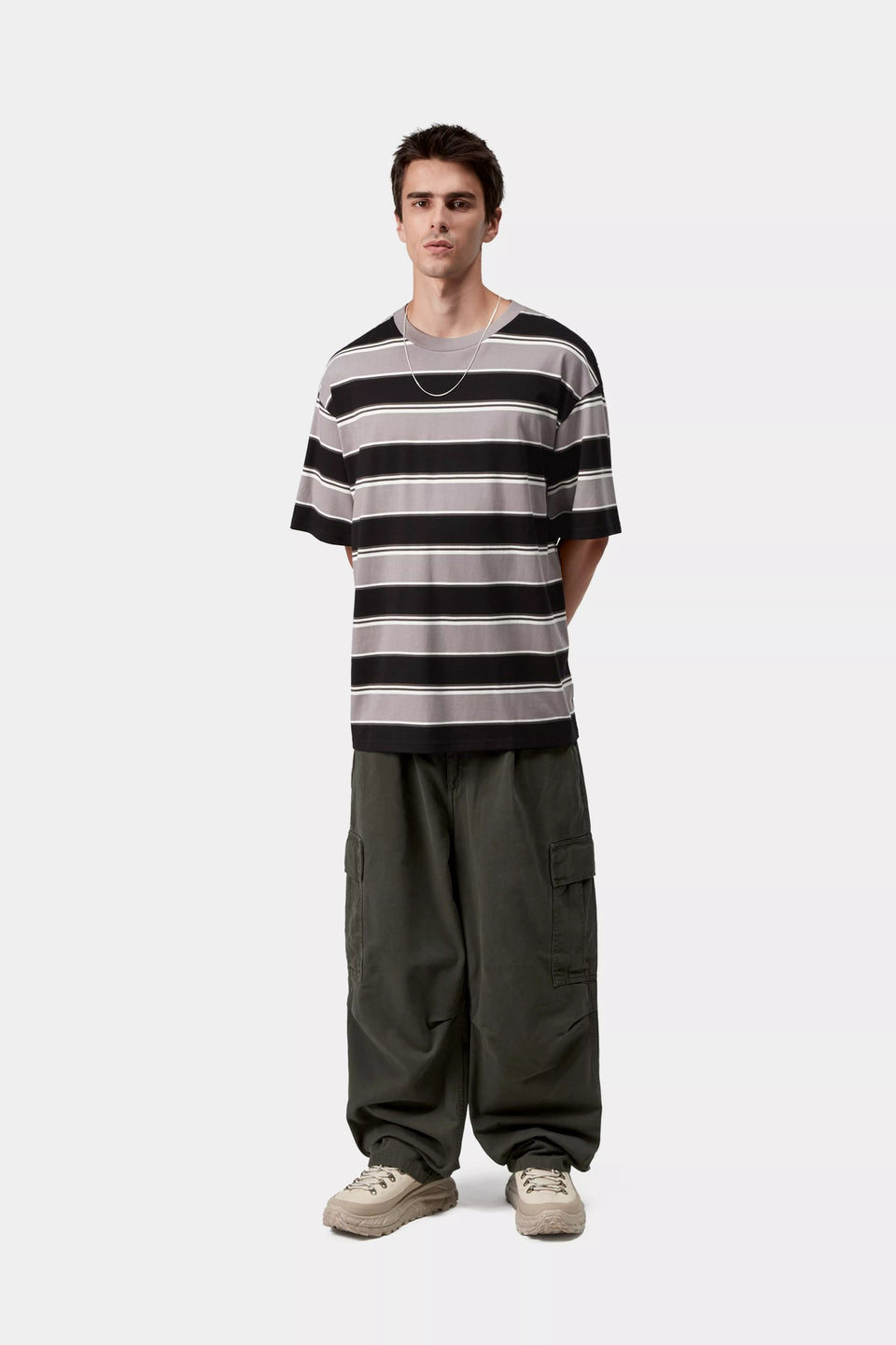 Carhartt Malone T-Shirt Malone Stripe / Yosemite