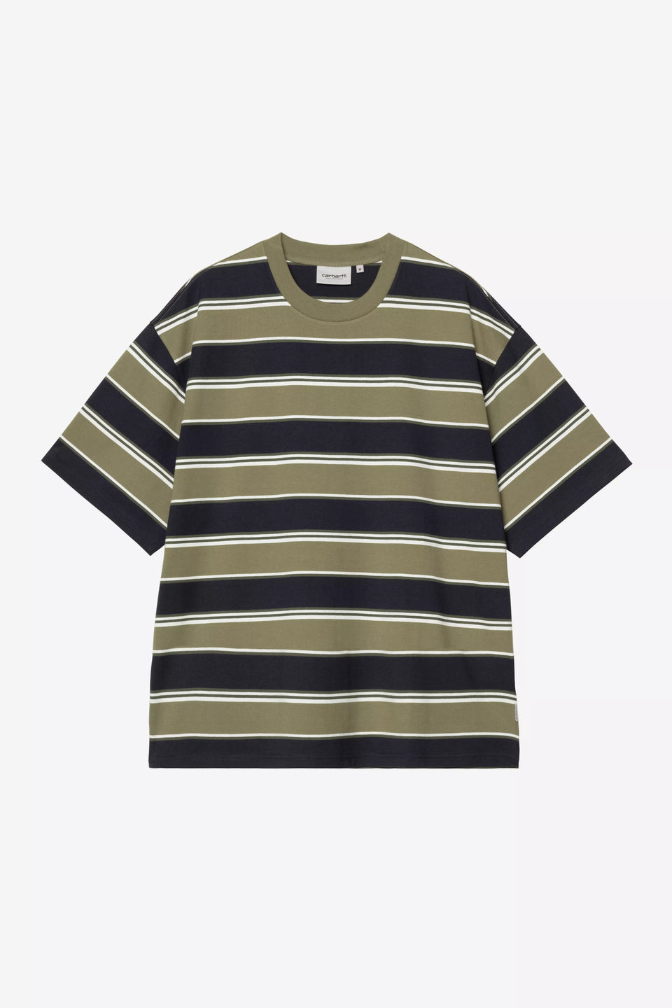 Carhartt Malone T-Shirt Malone Stripe / Brass