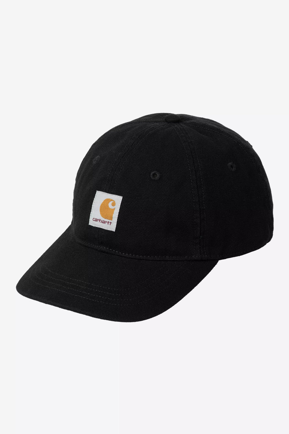 Carhartt Selby Canvas Cap - Black Stone Washed