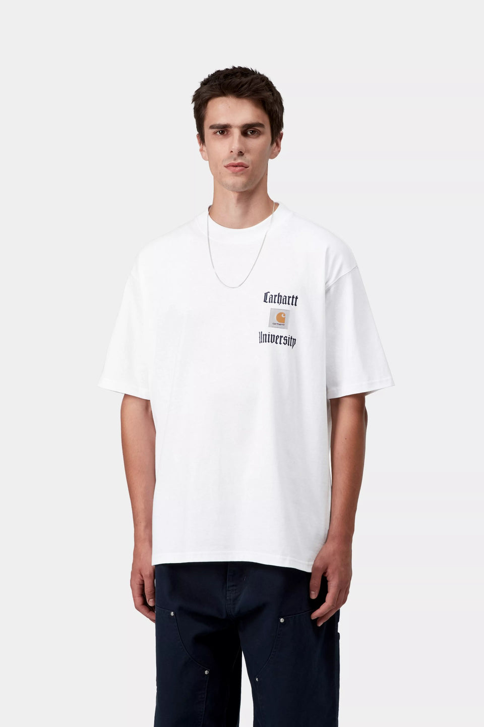 Carhartt S/S Schooling Heart T-Shirt - White