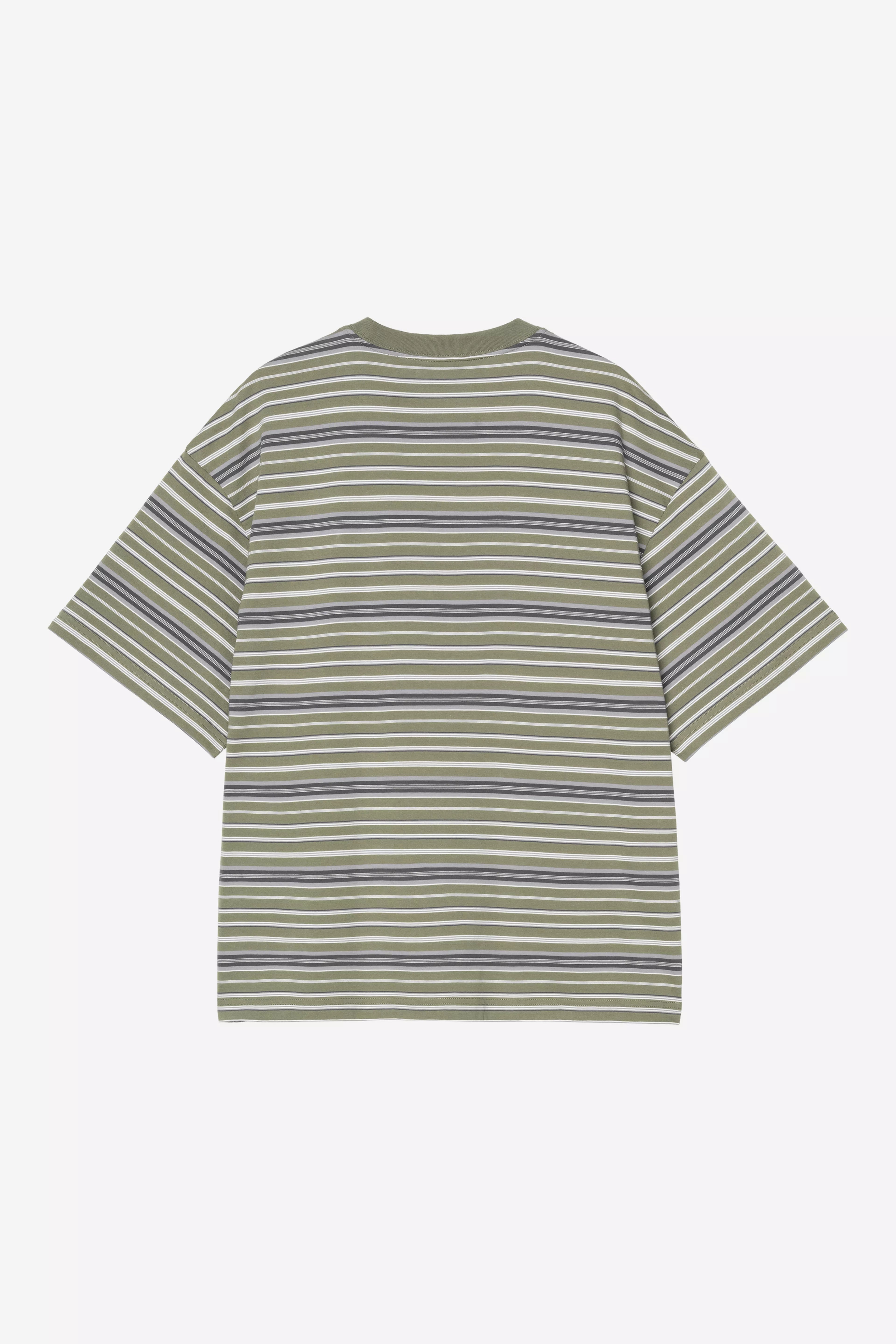 Carhartt Zane T-Shirt Zane Stripe / Dollar Green
