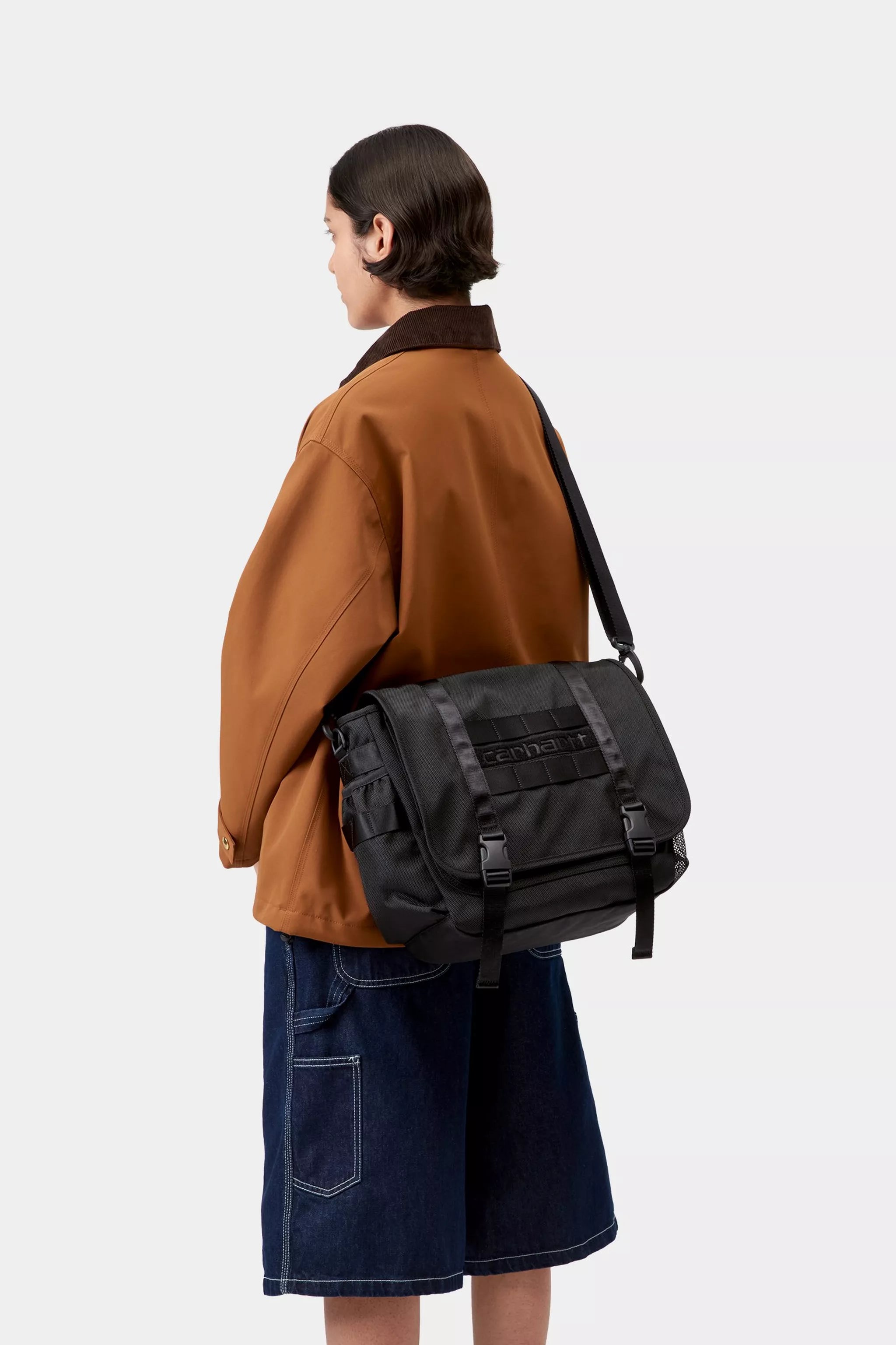 Carhartt Prescott Shoulder Bag - Black - Stencil