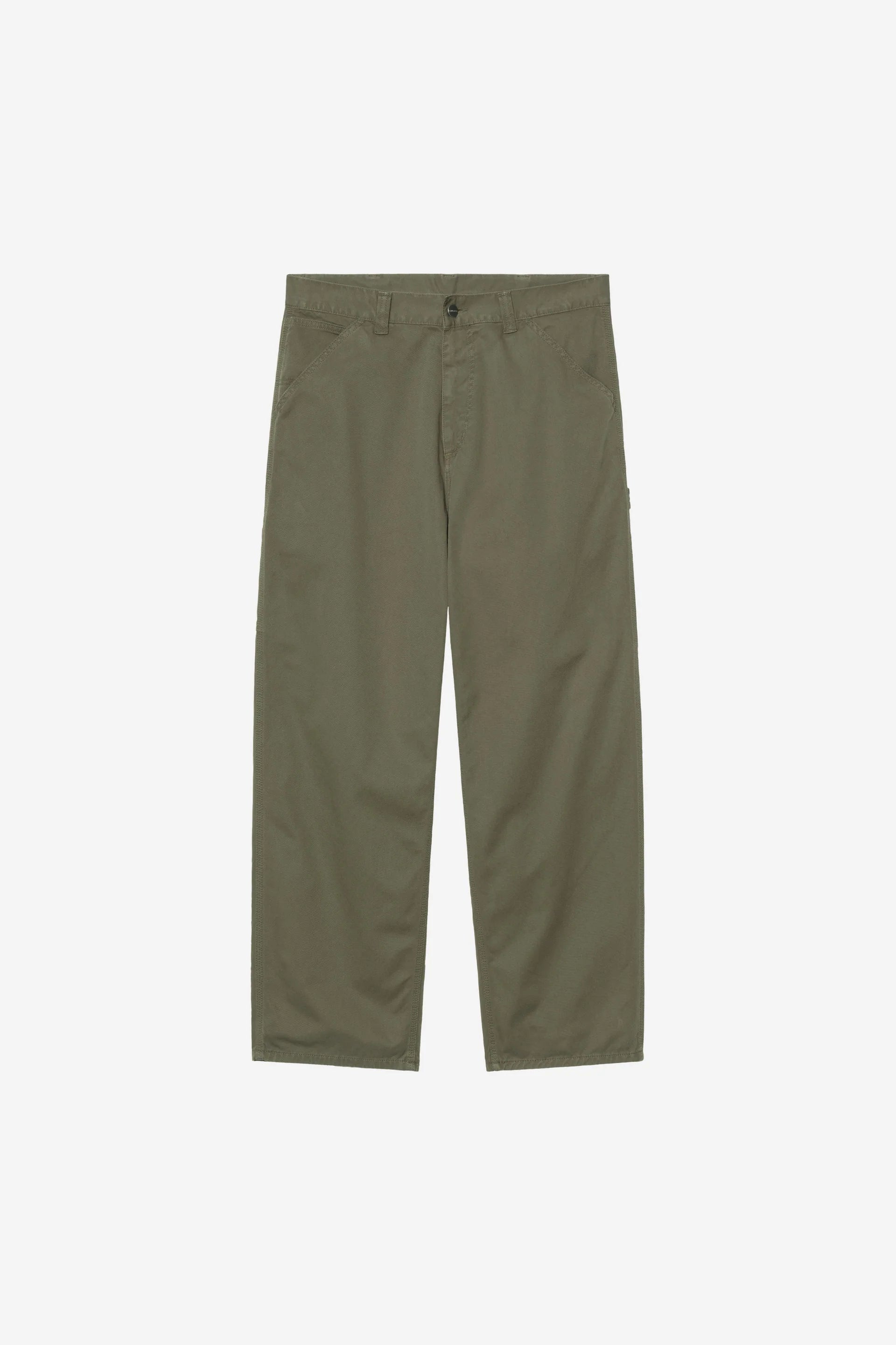Carhartt OG Single Knee Pants - Leaf Garment Dyed (100% Organic Cotton 'Moraga' Twill, 8.25 oz)