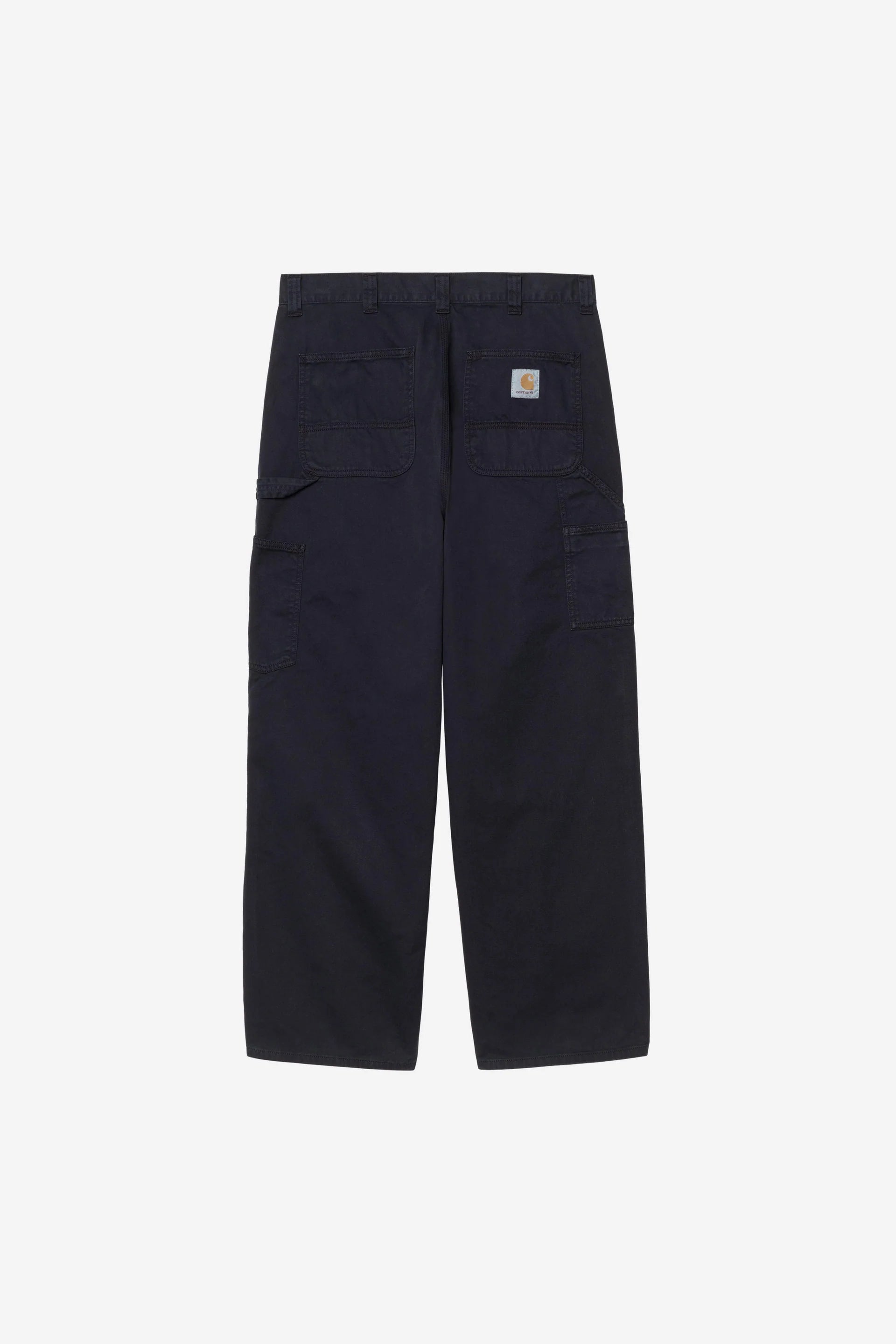 Carhartt OG Single Knee Pants - Deep Night Garment Dyed (100% Organic Cotton 'Moraga' Twill, 8.25 oz)