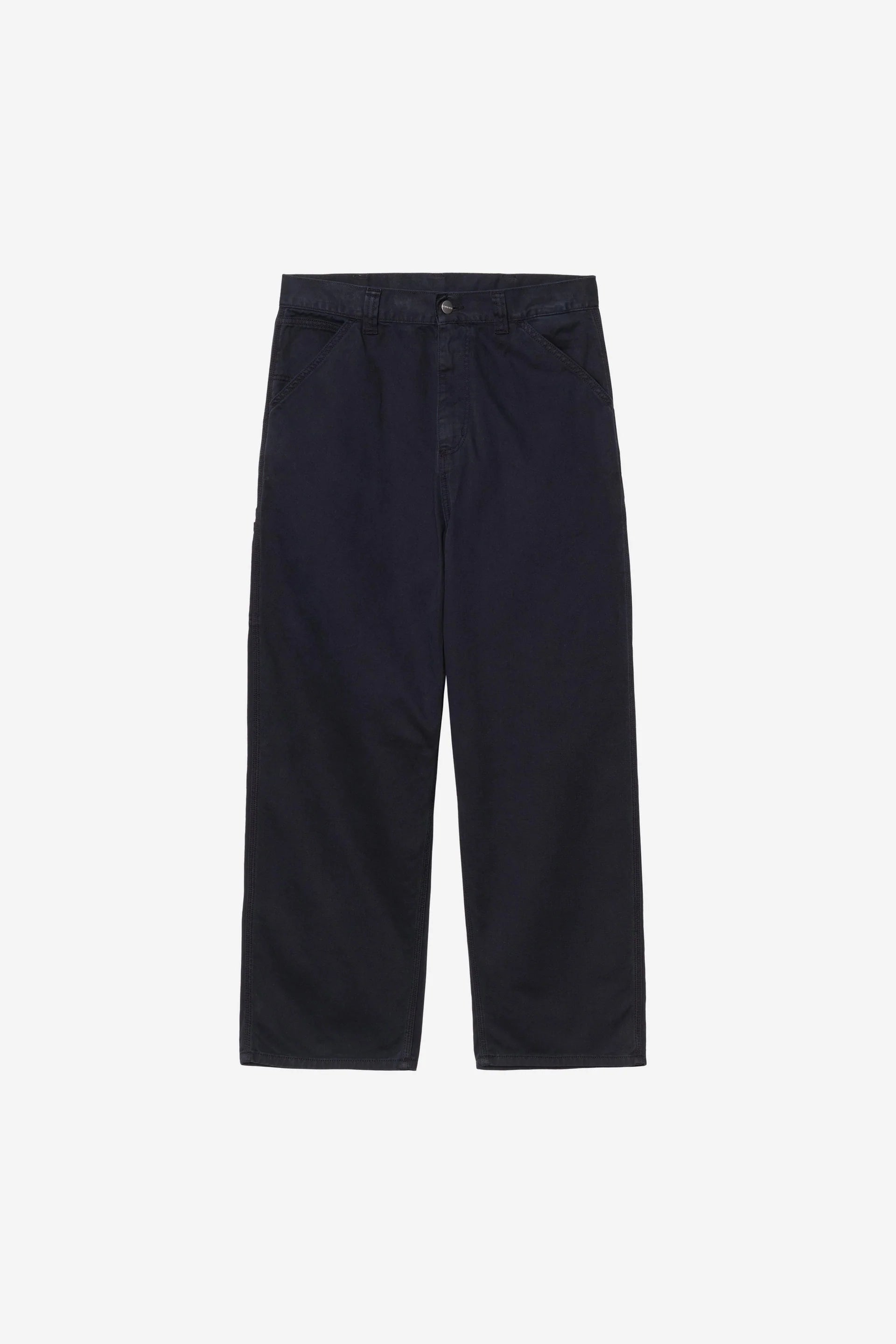 Carhartt OG Single Knee Pants - Deep Night Garment Dyed (100% Organic Cotton 'Moraga' Twill, 8.25 oz)