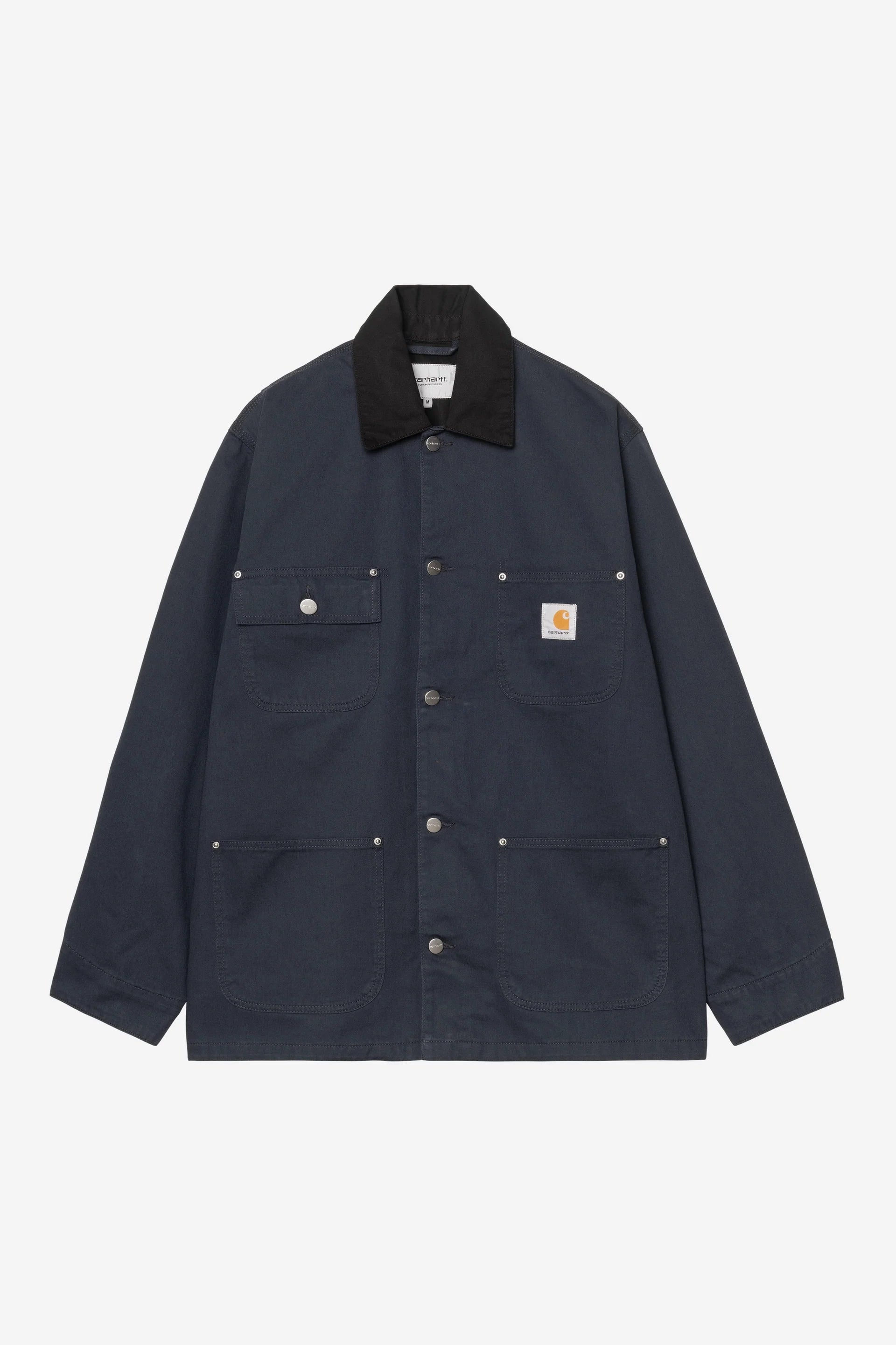 Carhartt OG Chore Coat - Deep Night / Black Rinsed